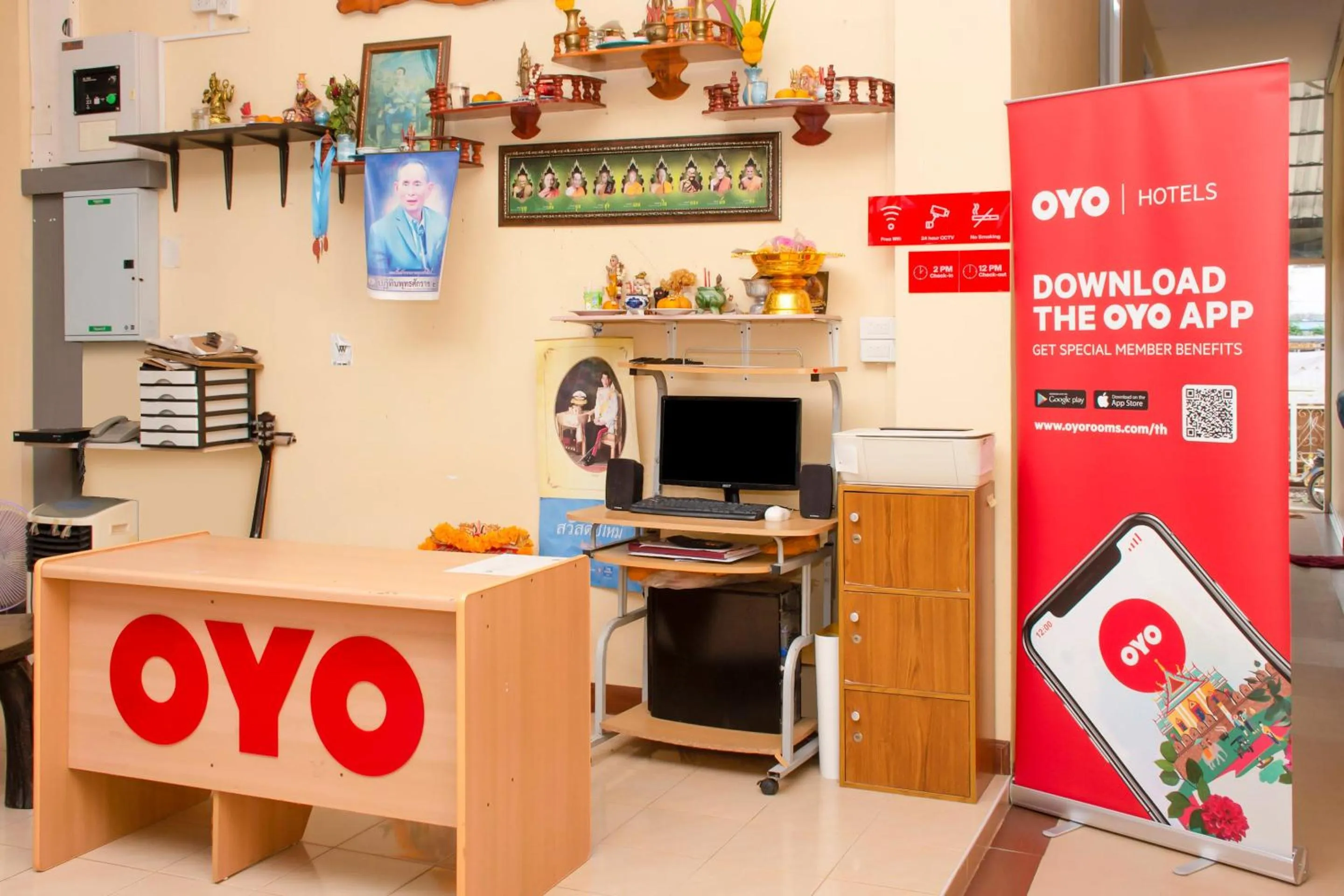 Lobby or reception in Baan Taklom Chomtalay