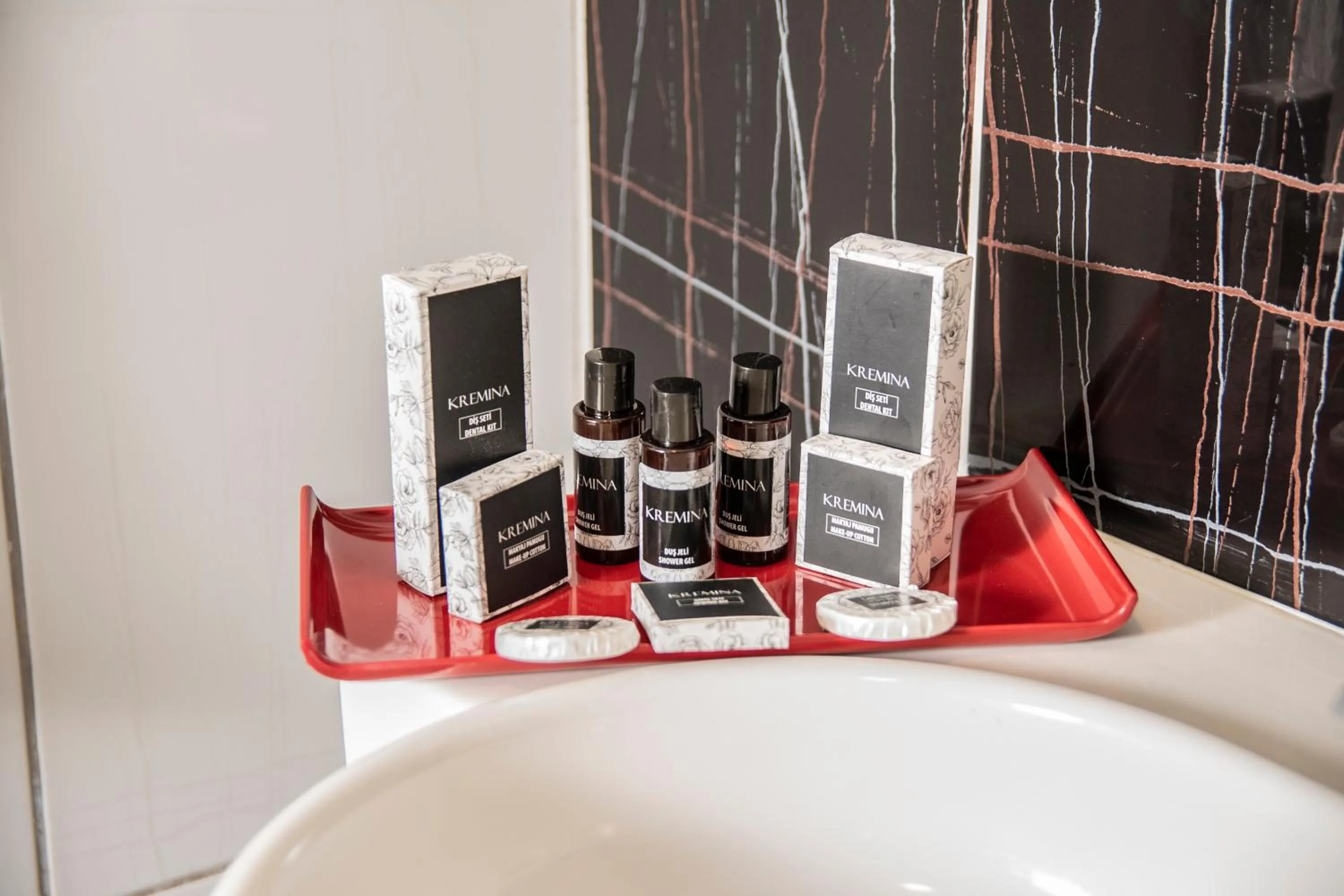 Bathroom in Blue Bay Beach Hotel