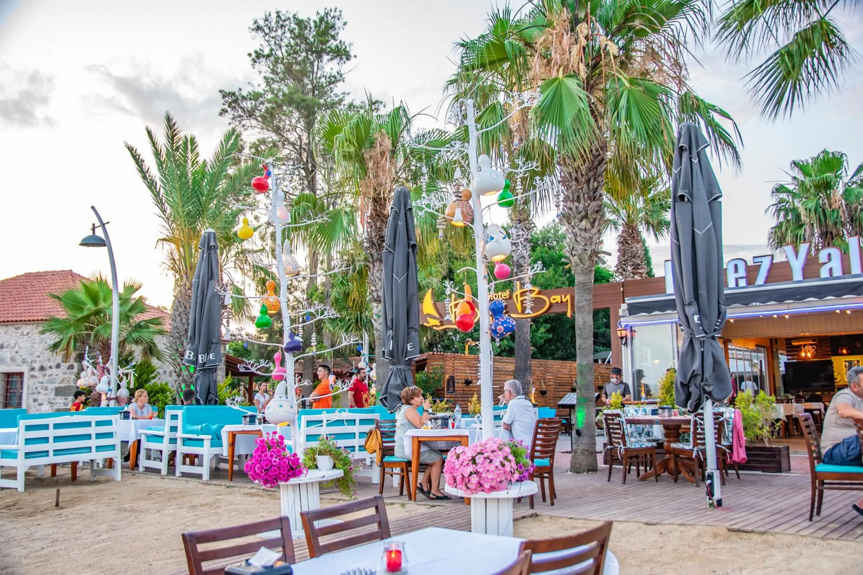 Garden in Blue Bay Beach Hotel