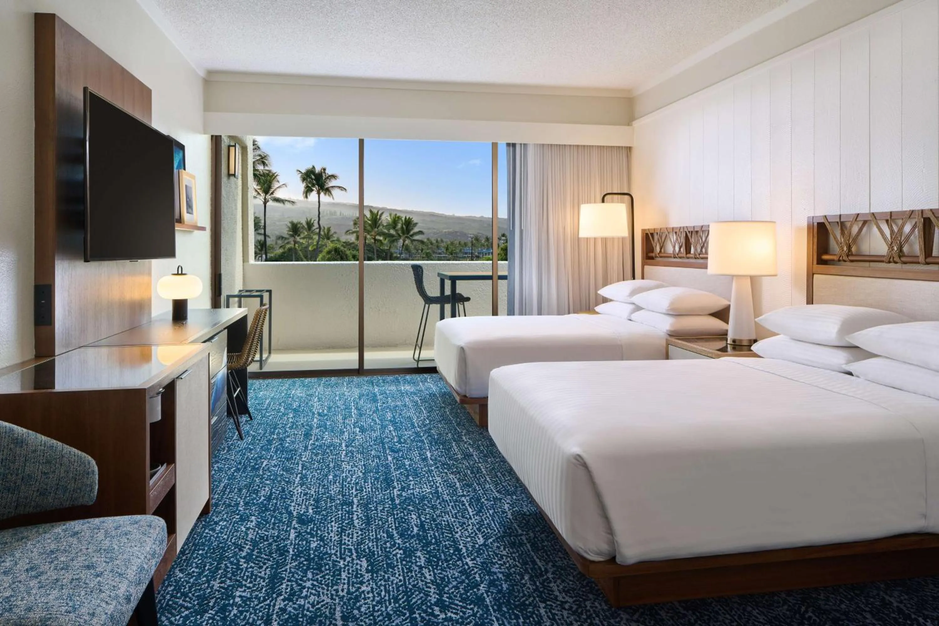 Bedroom, Bed in OUTRIGGER Kona Resort and Spa