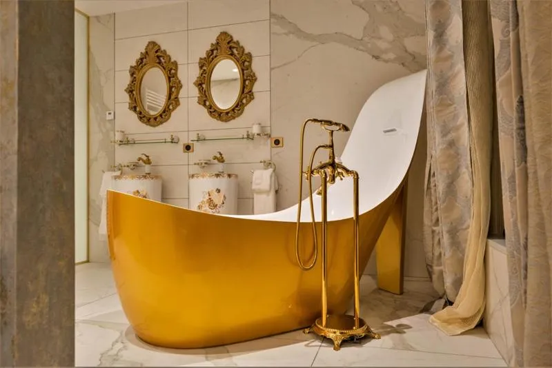 Bathroom in Chateau du Bec du Gave