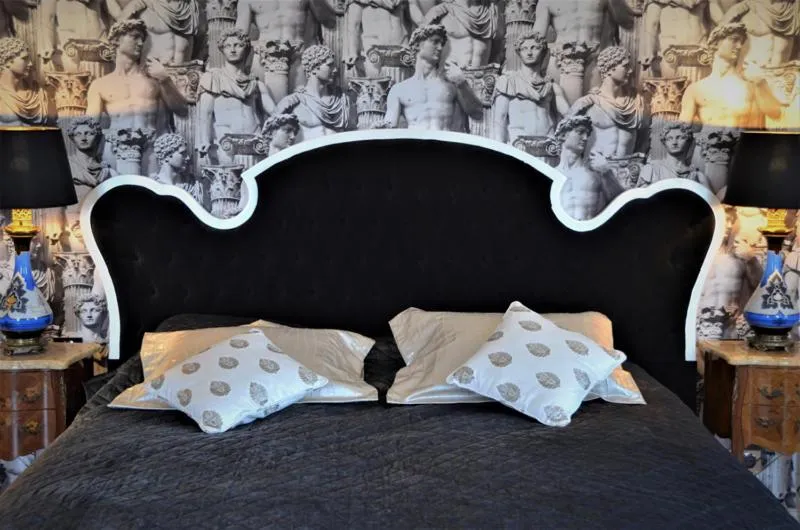 Bed in Chateau du Bec du Gave