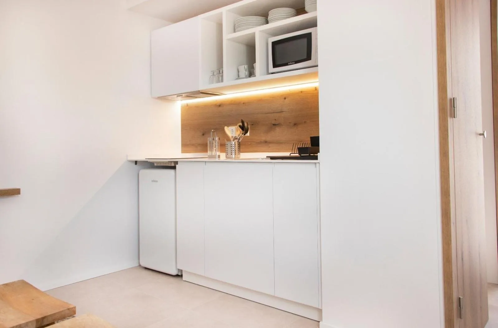 Kitchen or kitchenette in Bungalows Es Pins - Emar Hotels