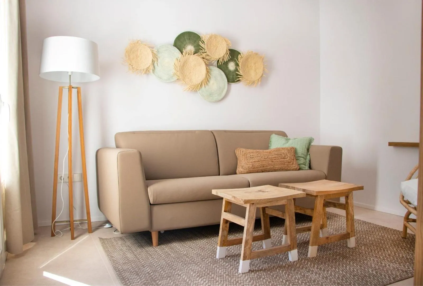 Seating area in Bungalows Es Pins - Emar Hotels