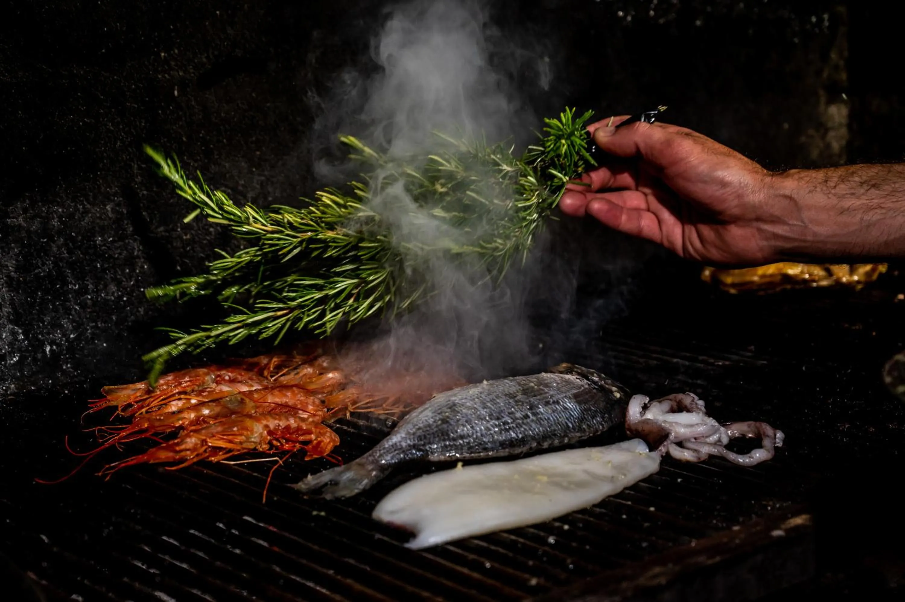 BBQ facilities in Bungalows Es Pins - Emar Hotels