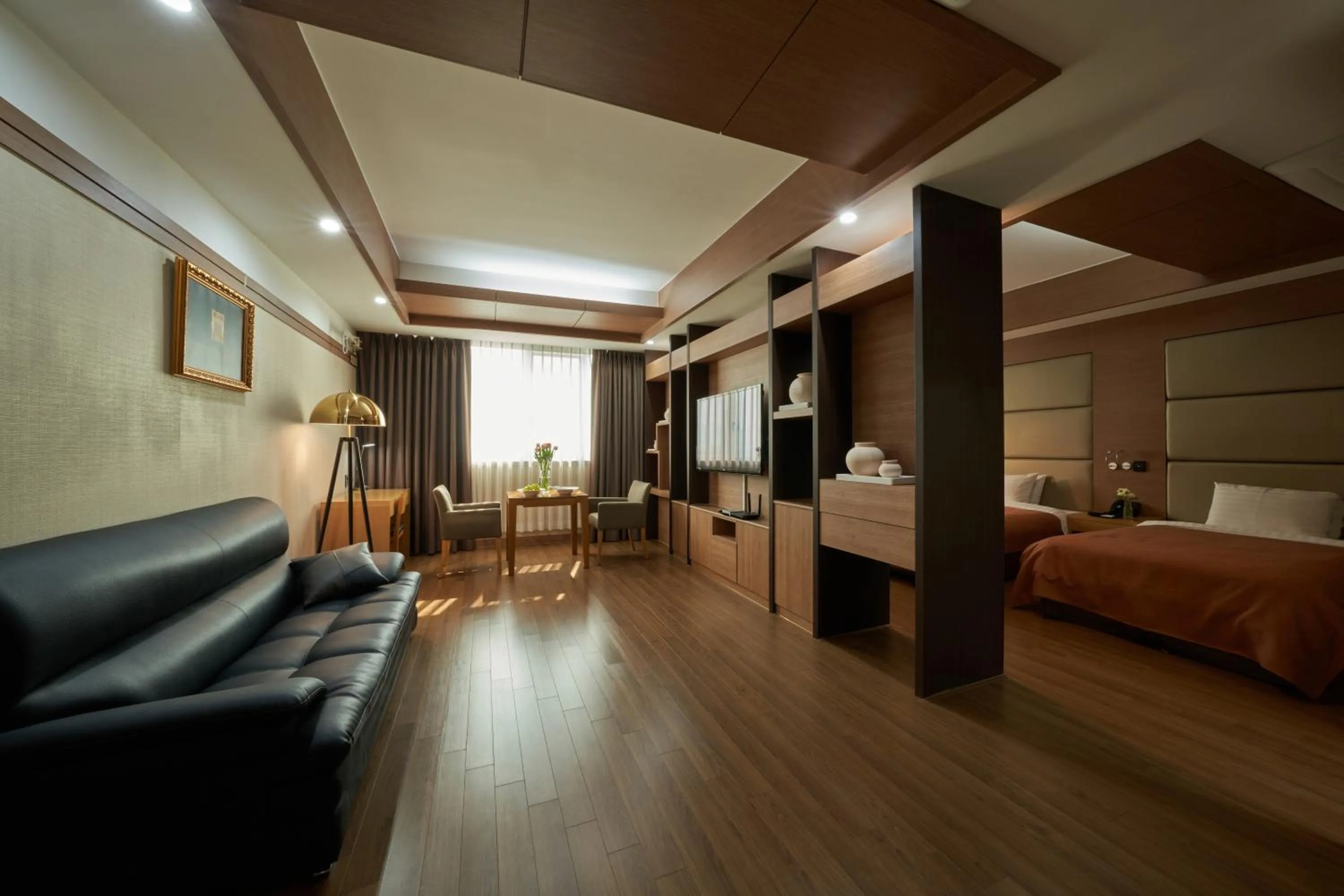 Bed in Gyeongju GG Tourist Hotel