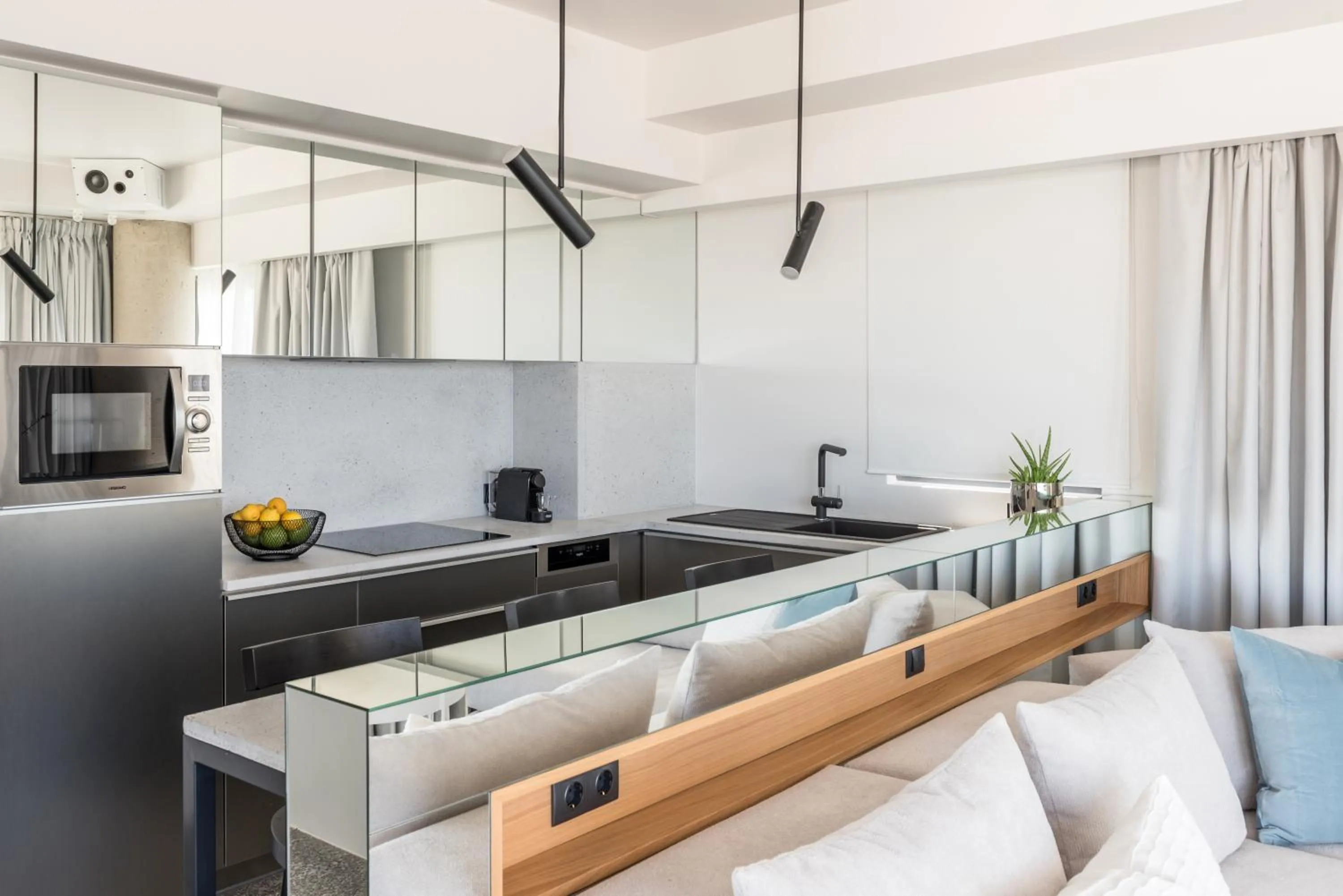 Kitchen or kitchenette in Urban Suites