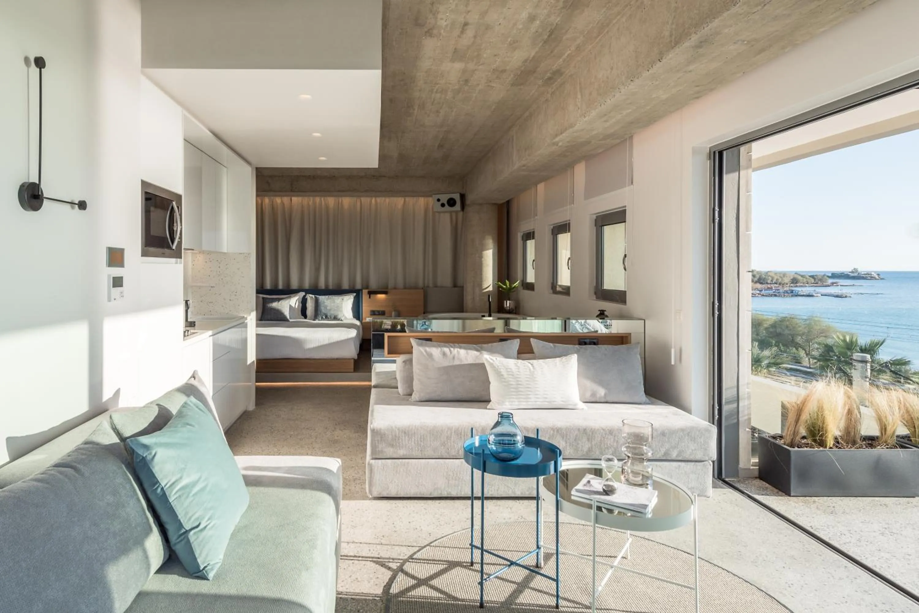 Living room in Urban Suites