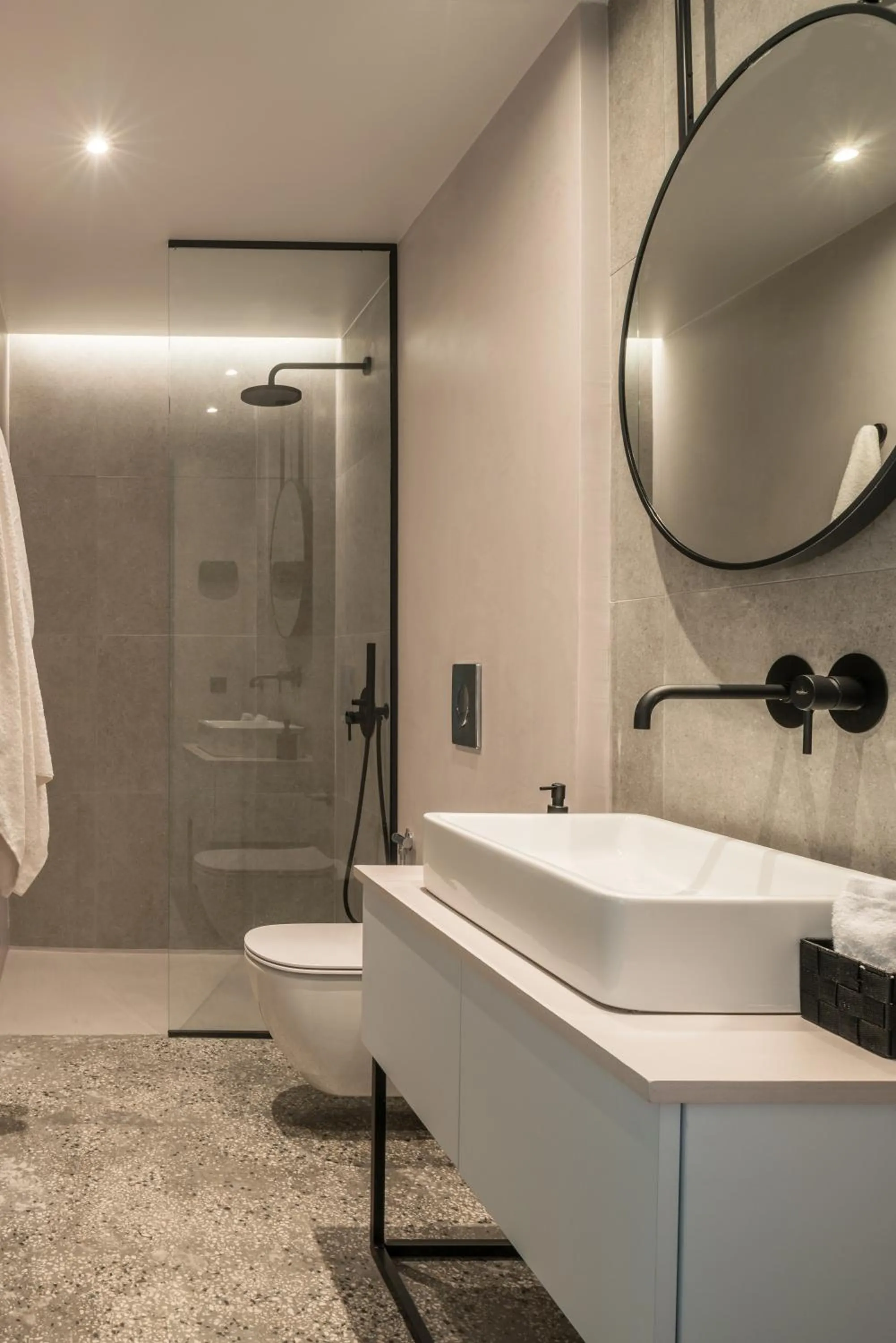 Shower in Urban Suites