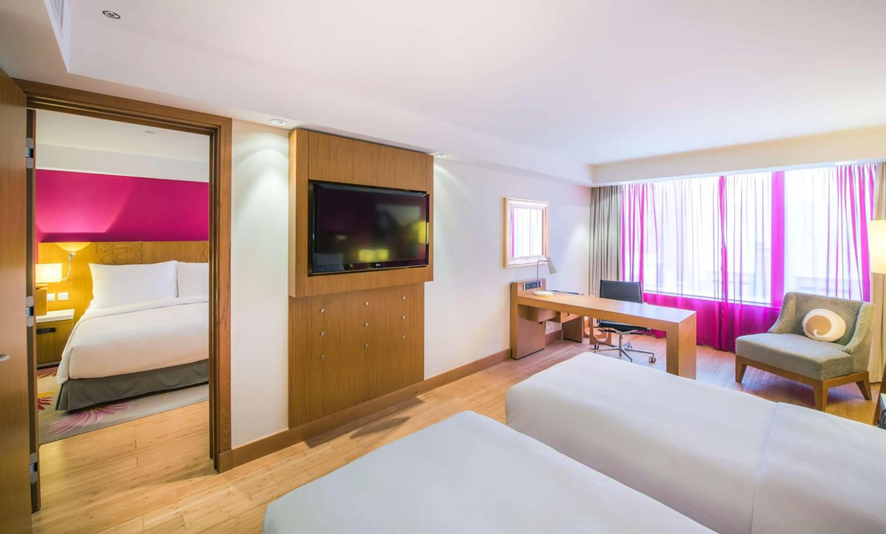 Photo of the whole room, Bed in Radisson Blu Hotel, Kuwait