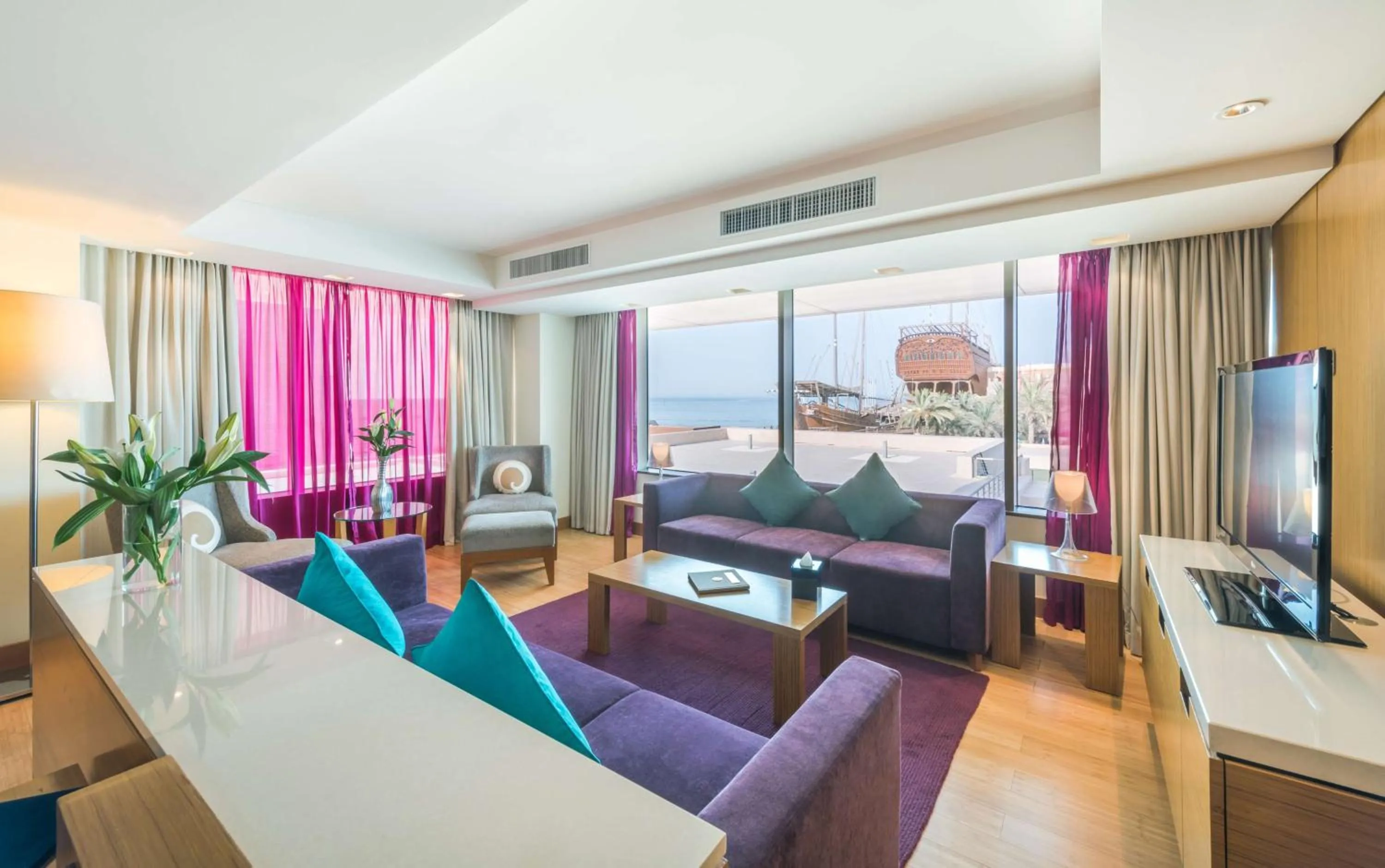 Photo of the whole room in Radisson Blu Hotel, Kuwait