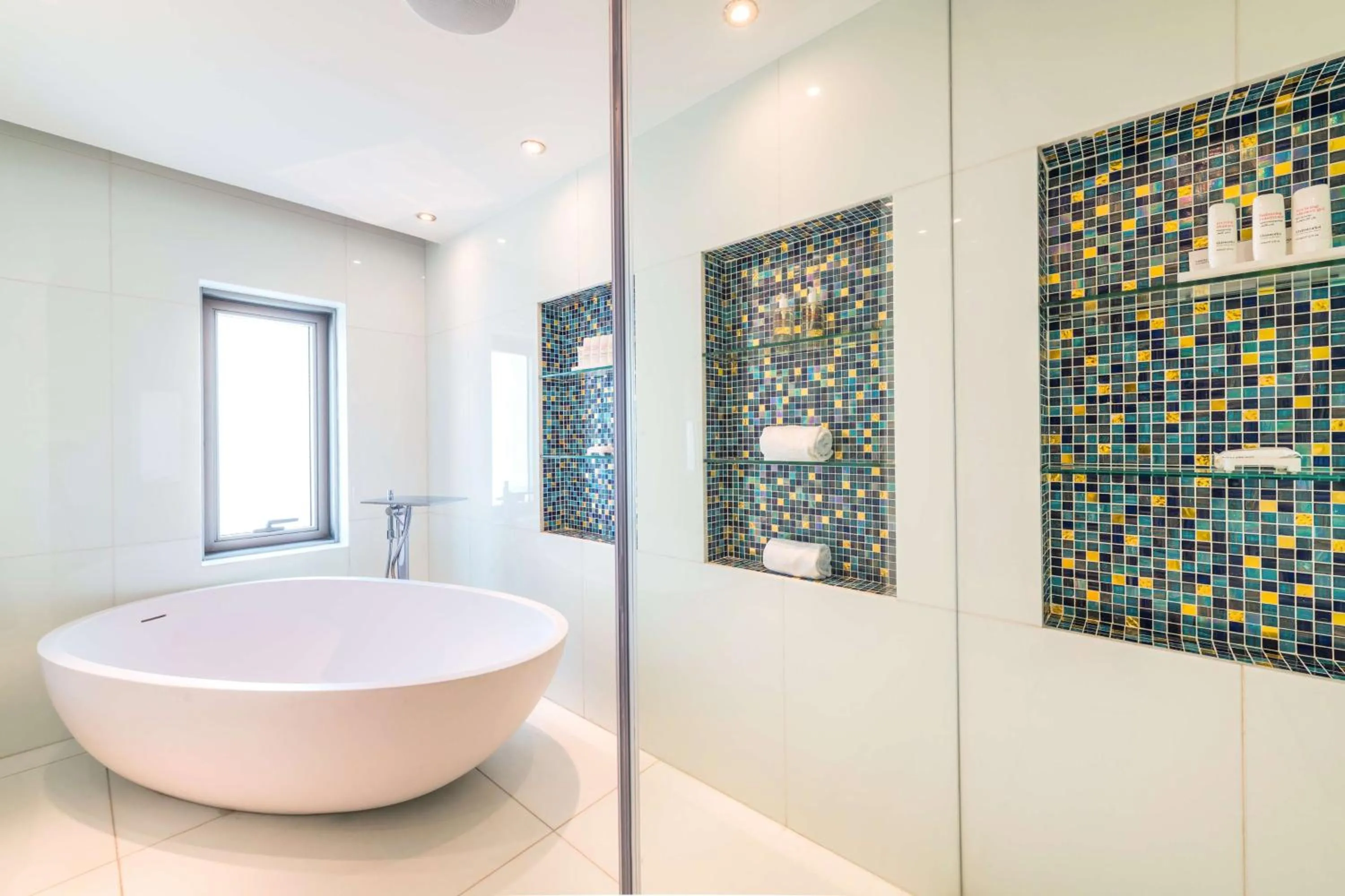 Bathroom in Radisson Blu Hotel, Kuwait