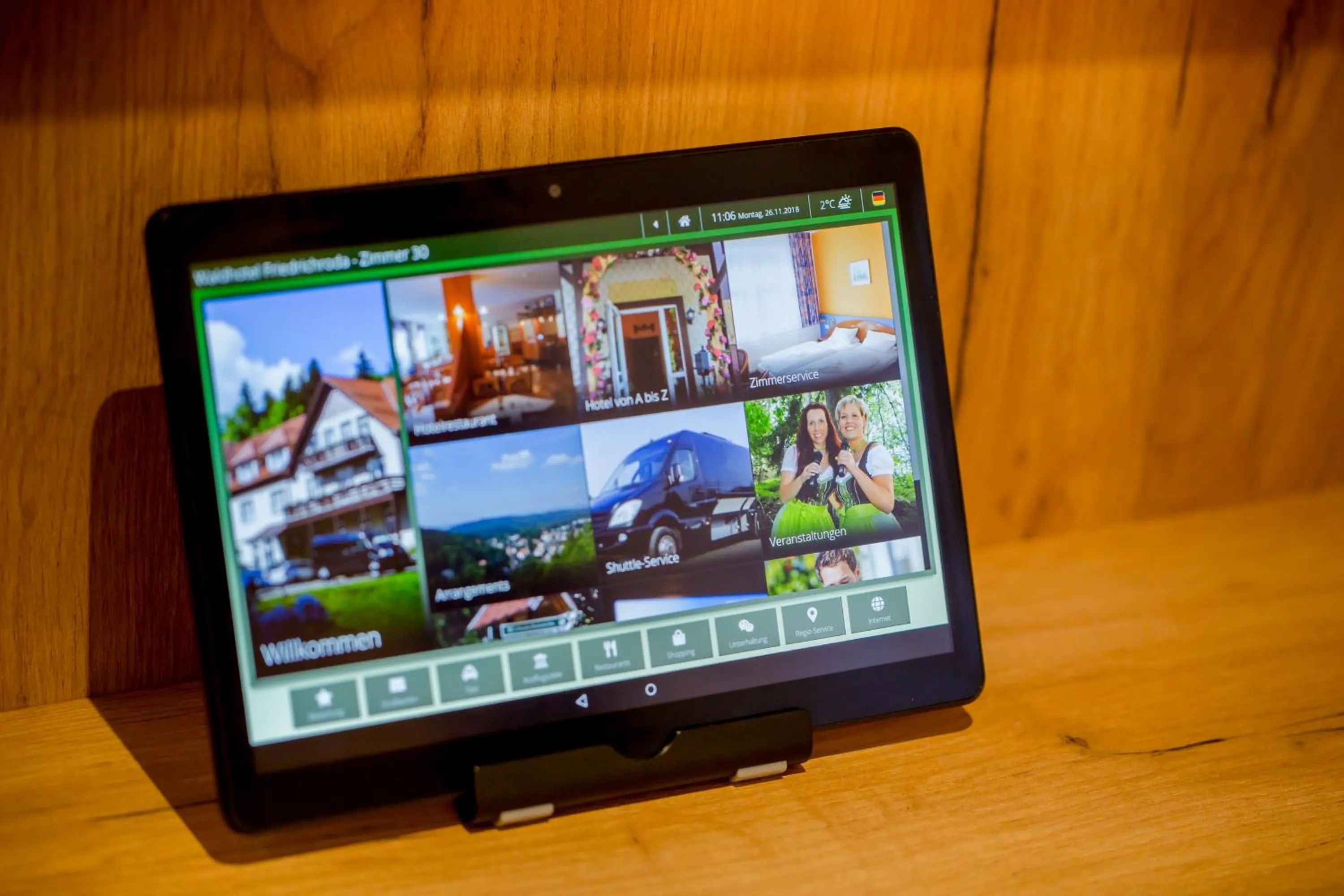 TV and multimedia in Waldhotel Friedrichroda