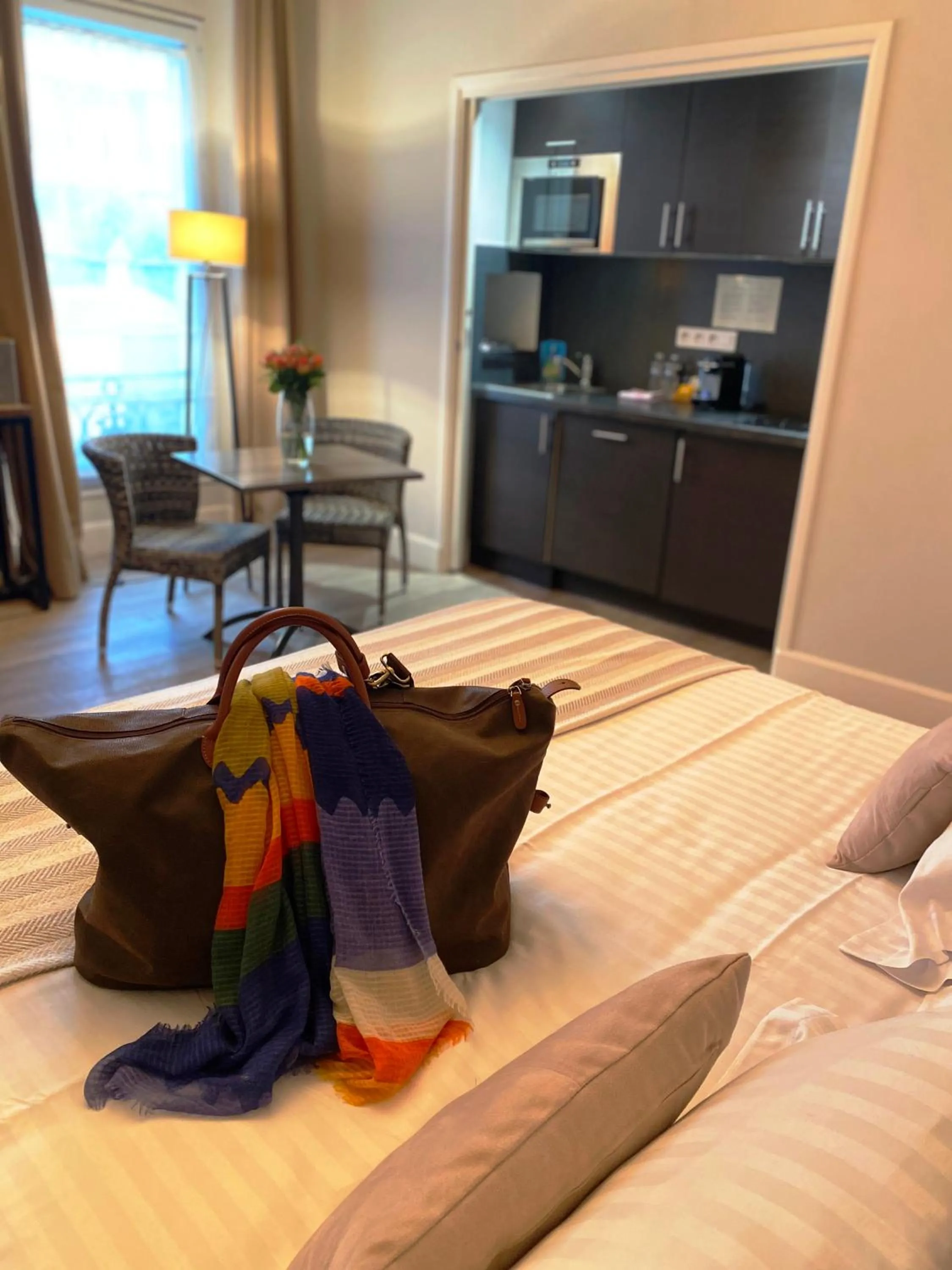 Bed in Villa d'Estelle