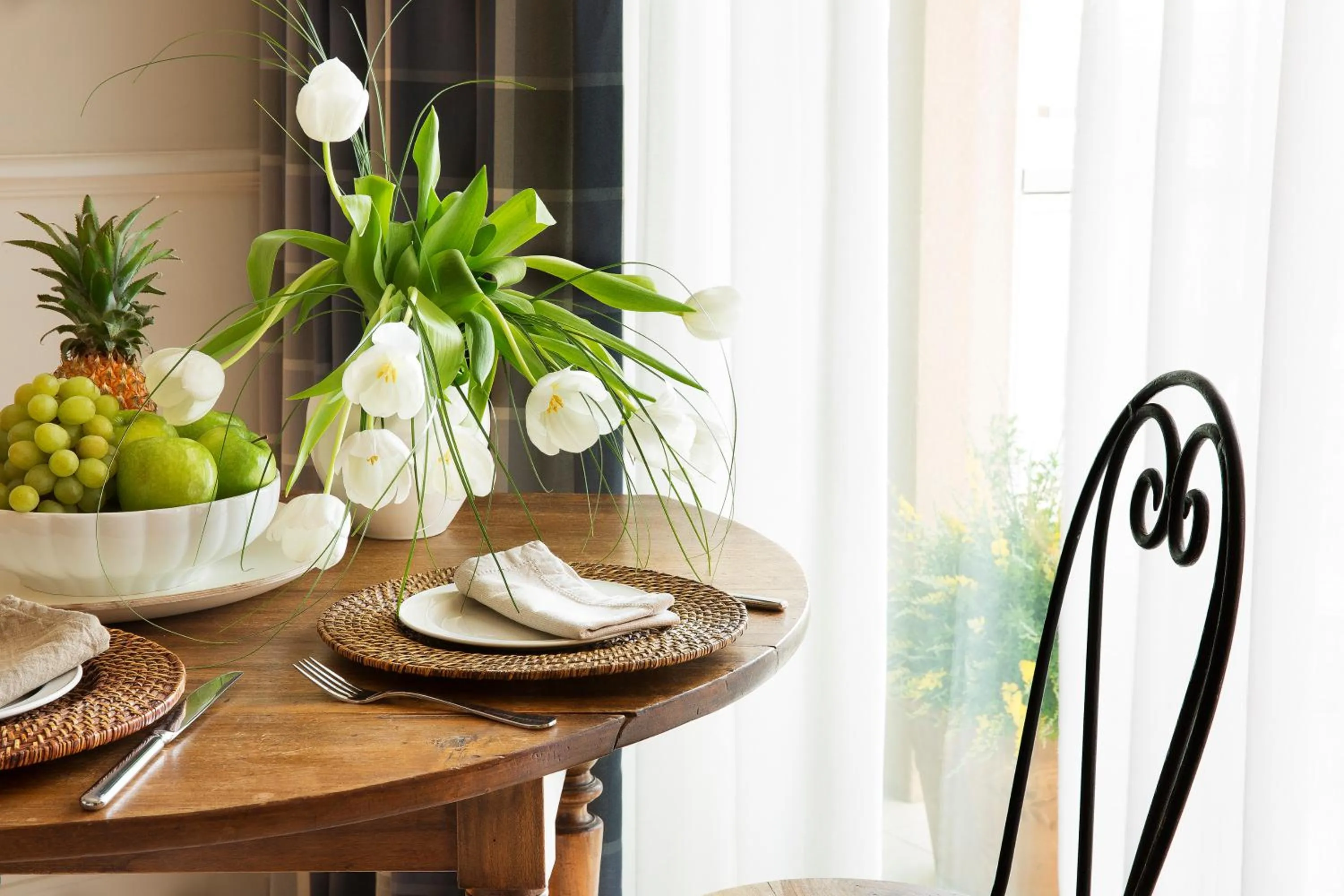 Decorative detail in Villa d'Estelle