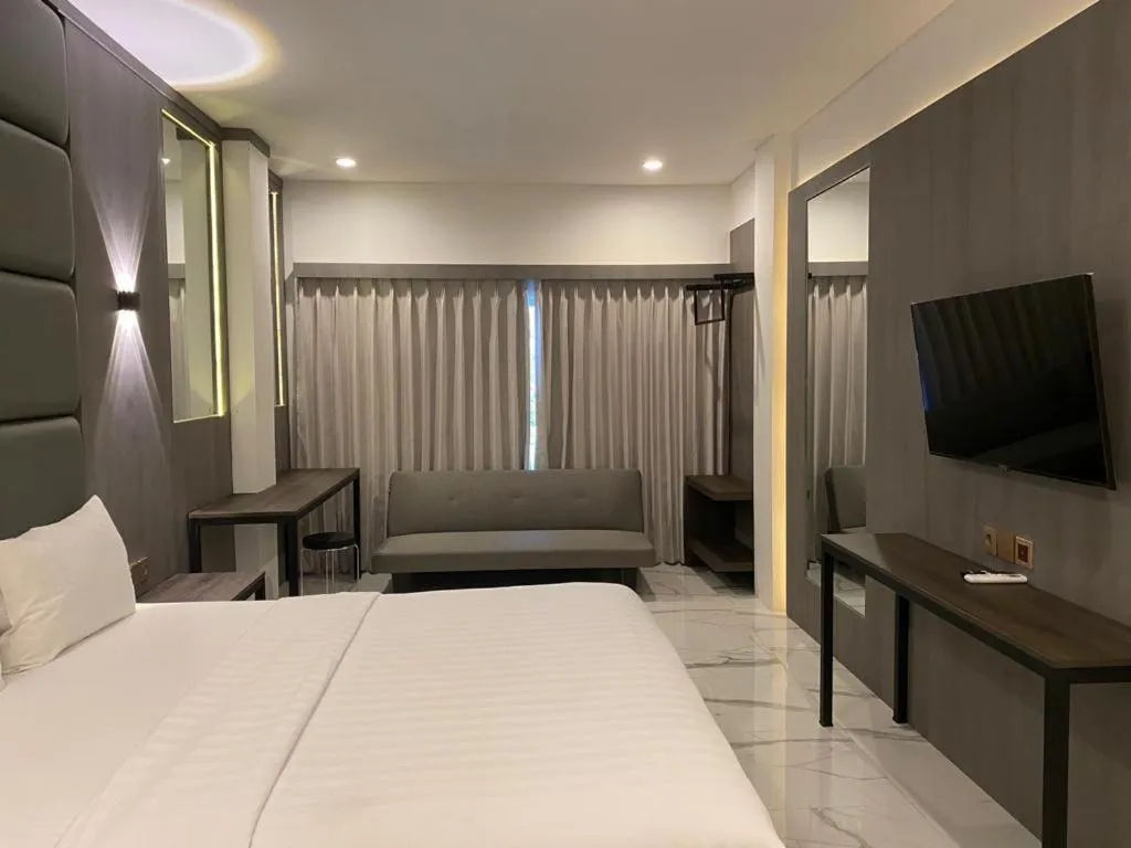 Bedroom, Bed in panfila hotel