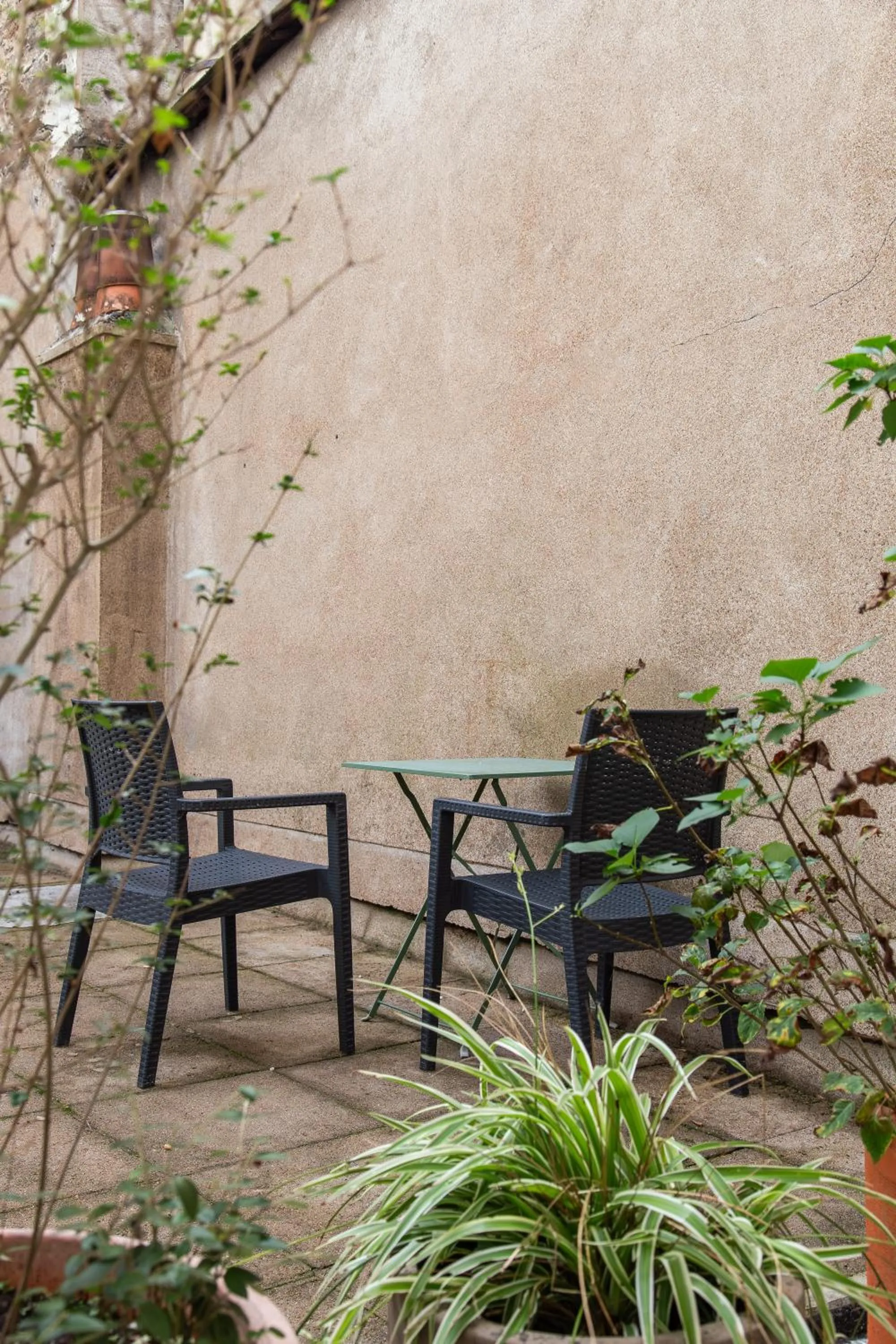 Balcony/Terrace in OLDEGAR Hôtel