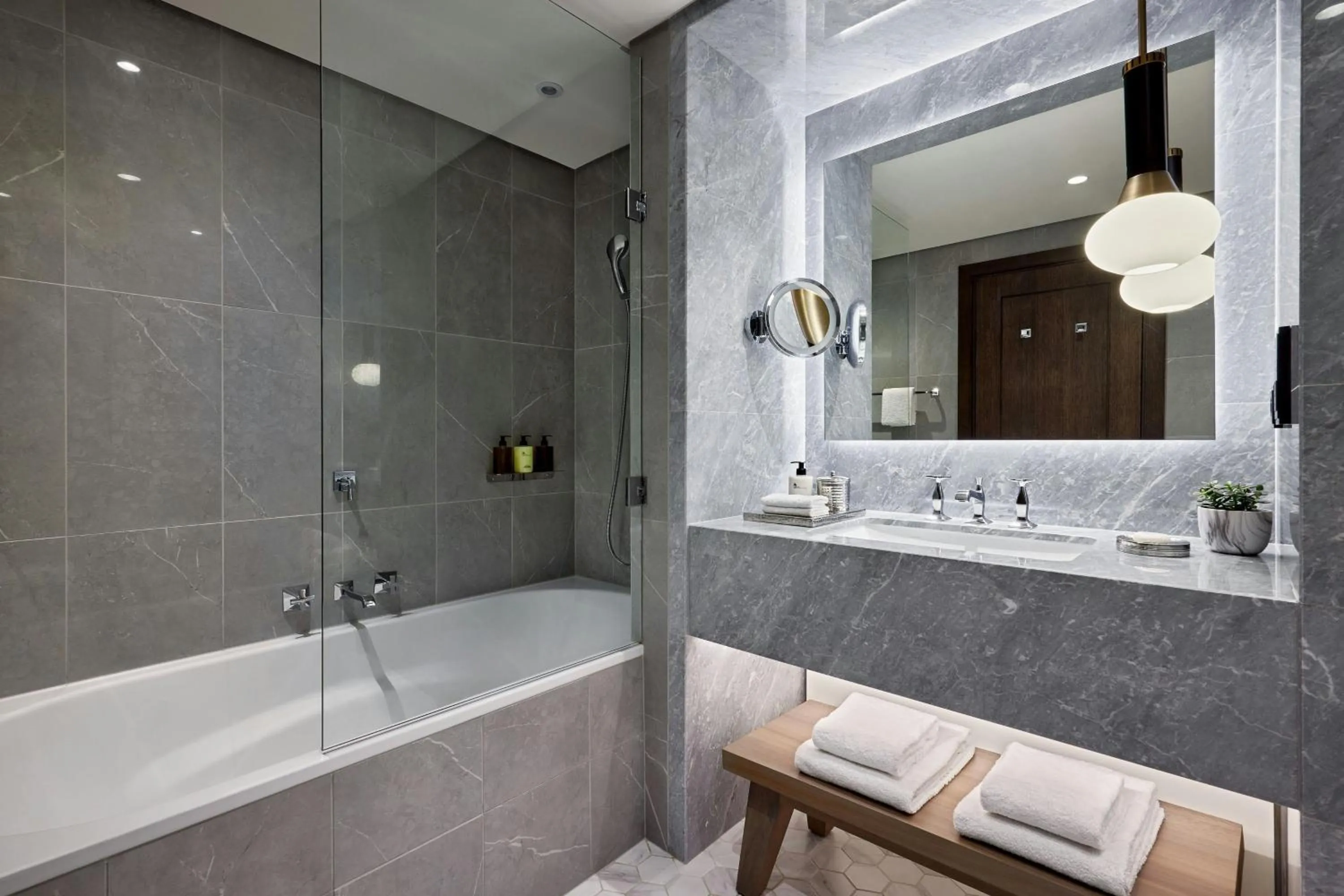 Bathroom in Paris Marriott Champs Elysees Hotel