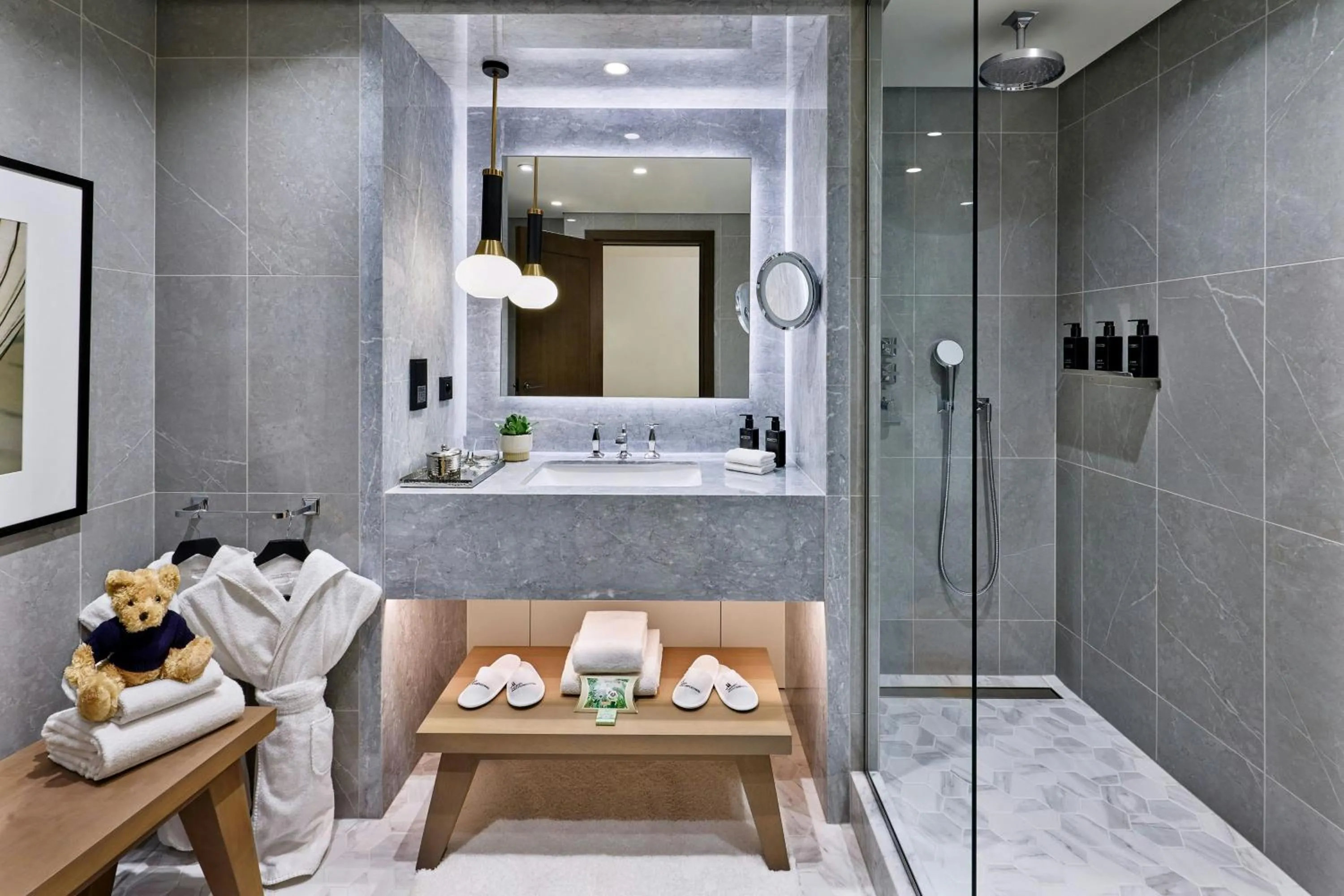 Bathroom in Paris Marriott Champs Elysees Hotel