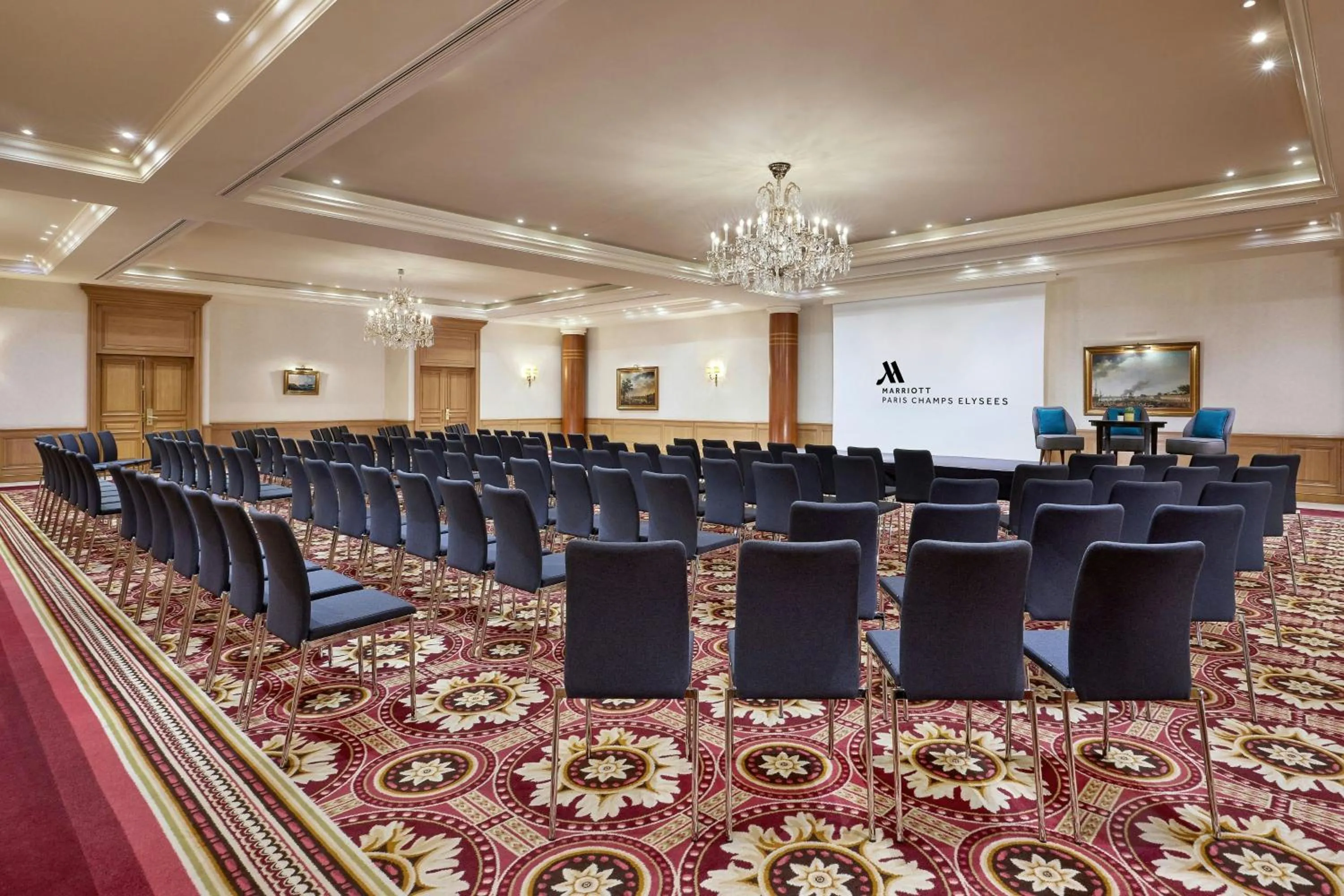 Meeting/conference room in Paris Marriott Champs Elysees Hotel