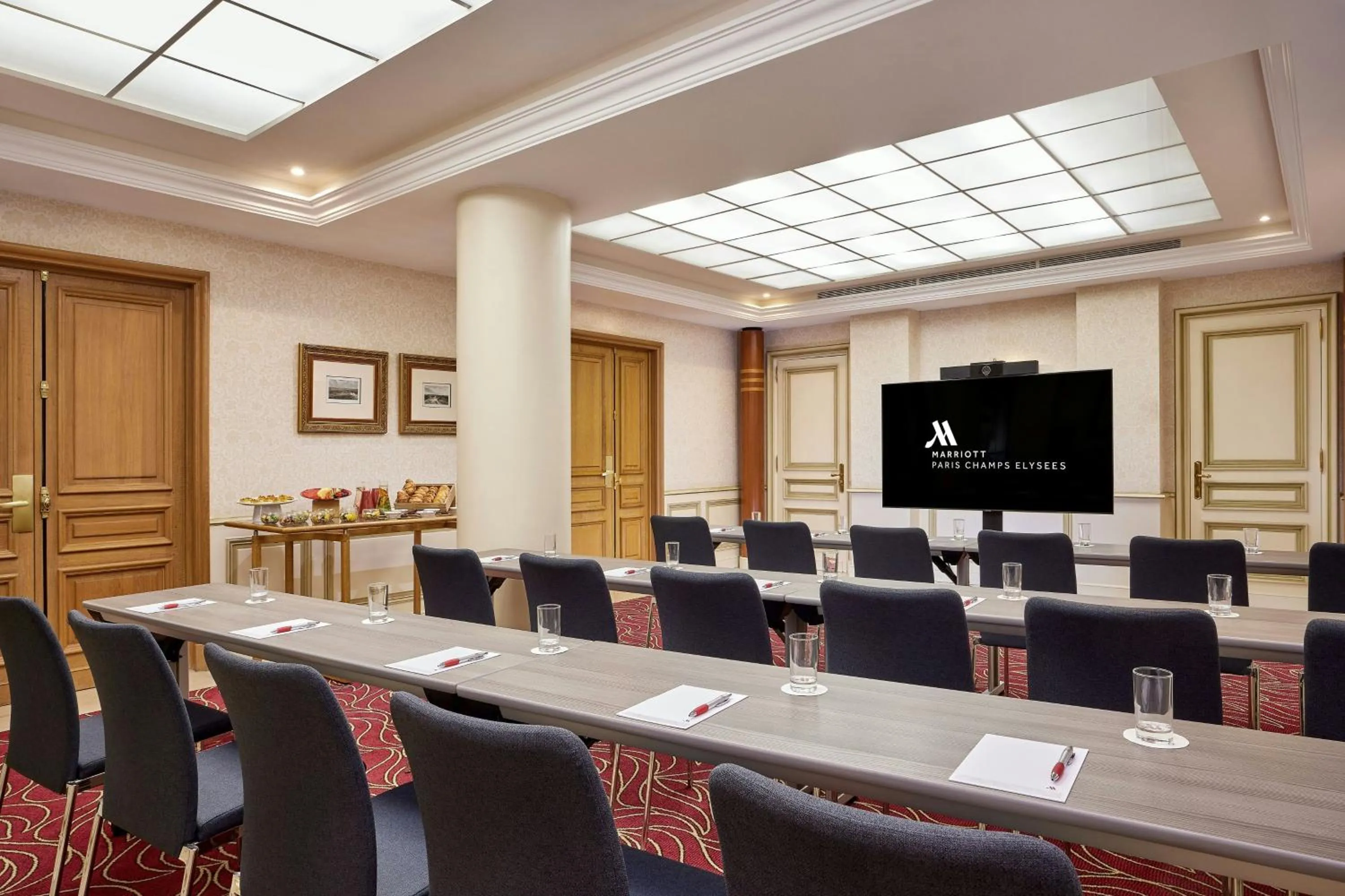 Meeting/conference room in Paris Marriott Champs Elysees Hotel