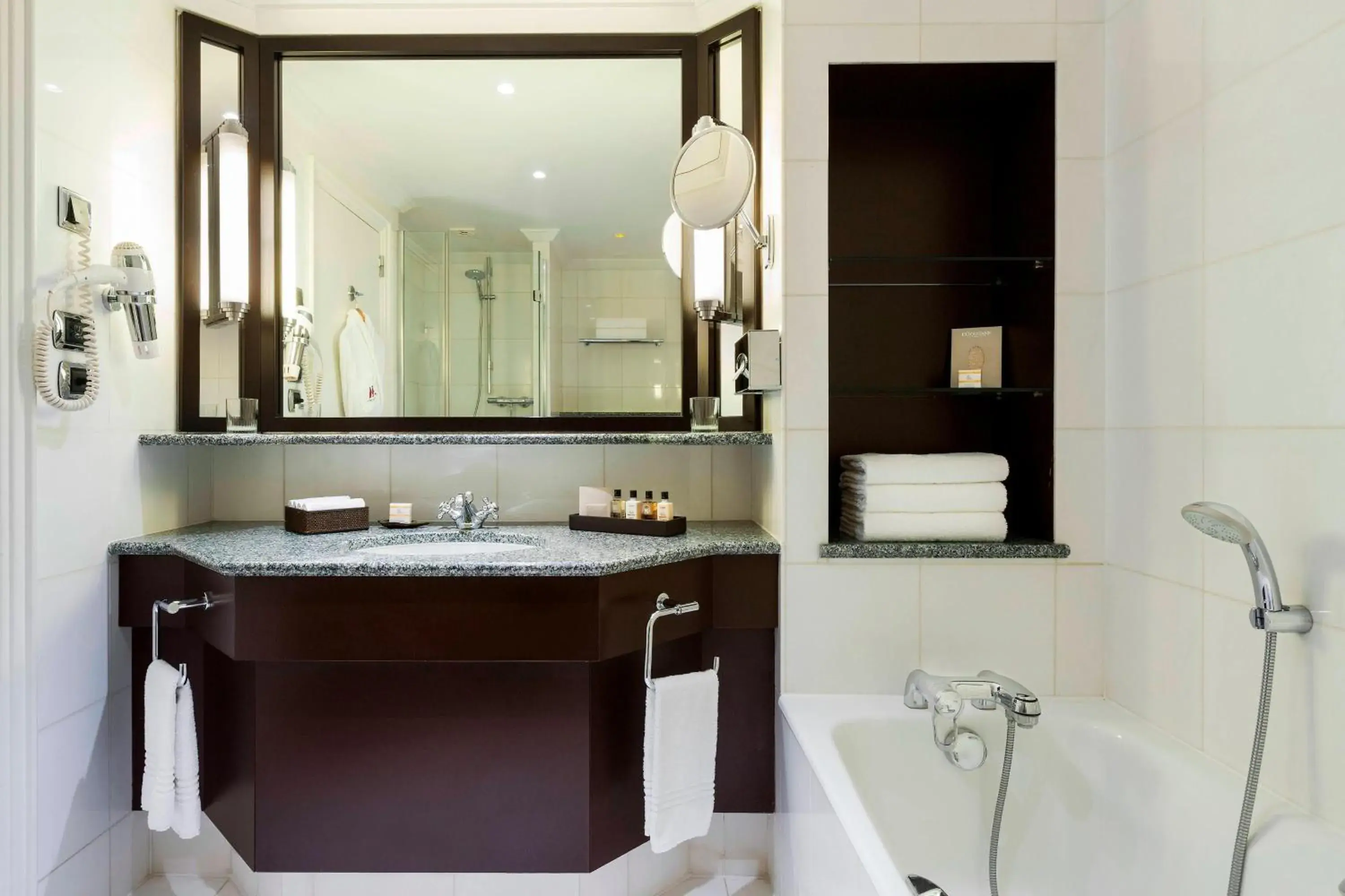 Queen Room with Balcony - High Floor in Paris Marriott Champs Elysees Hotel Queen Room with Balcony - High Floor in Paris Marriott Champs Elysees Hotel