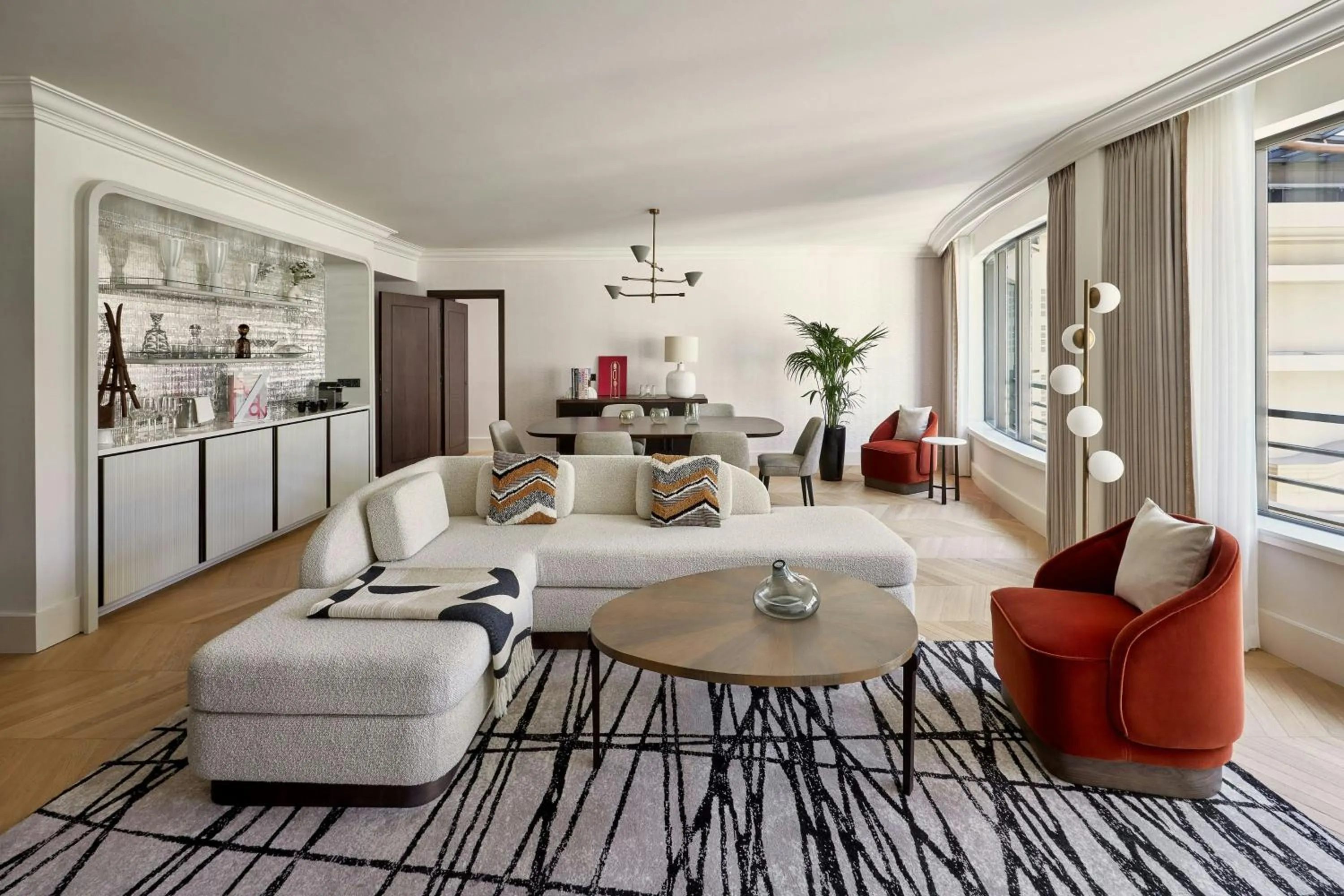 Photo of the whole room in Paris Marriott Champs Elysees Hotel