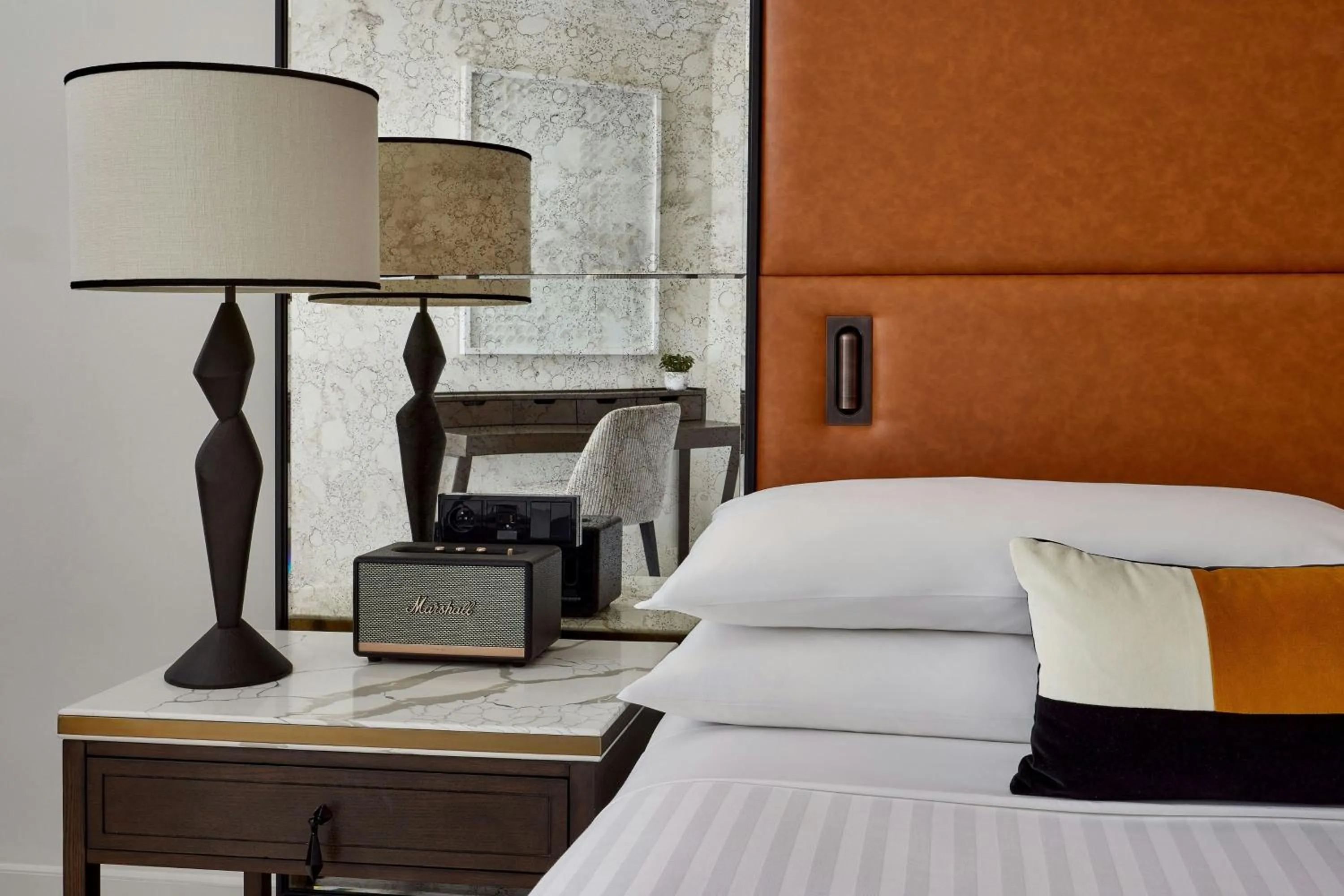 Photo of the whole room, Bed in Paris Marriott Champs Elysees Hotel