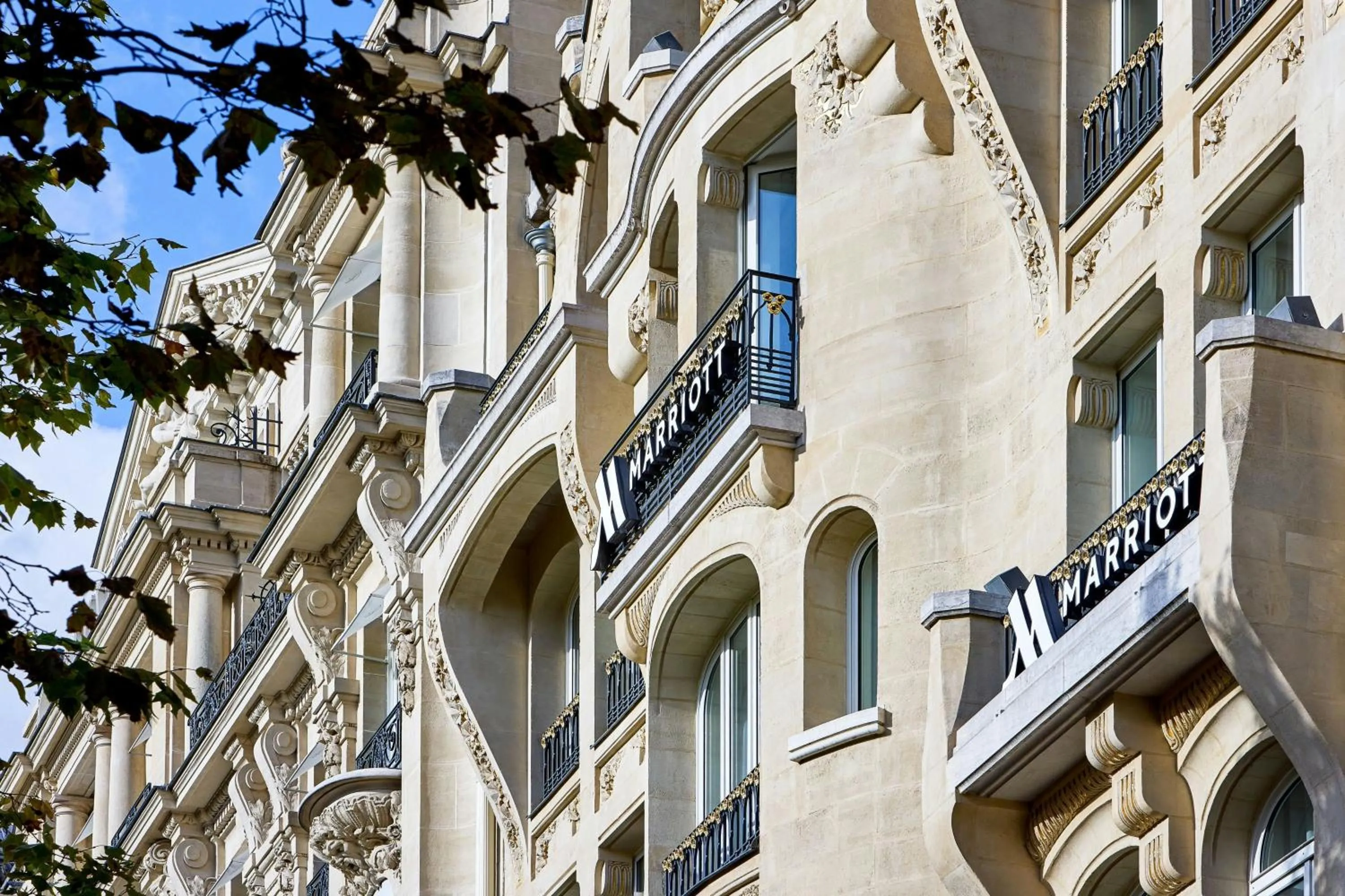 View (from property/room) in Paris Marriott Champs Elysees Hotel