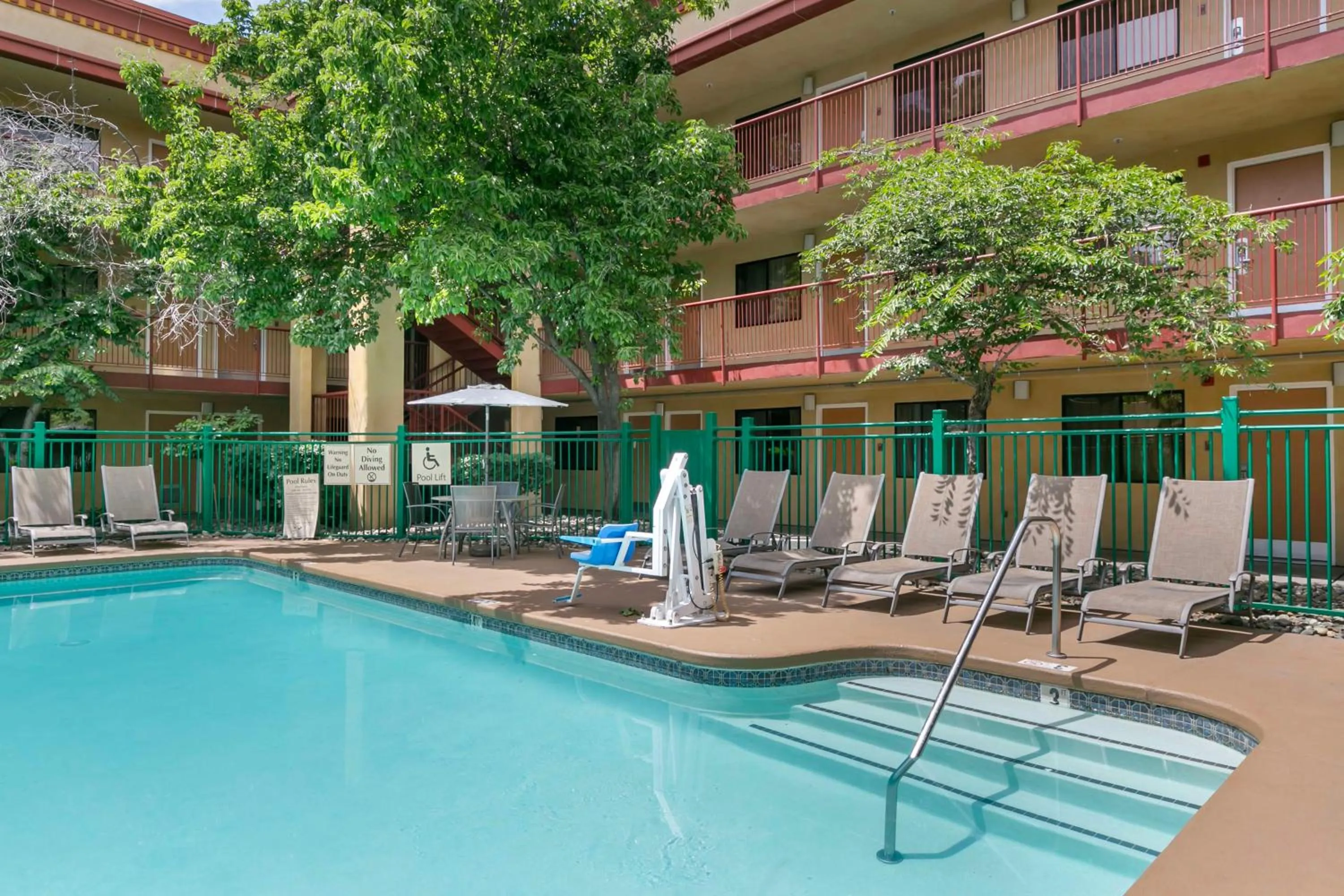 Pool view in Best Western Plus Orchid Hotel & Suites