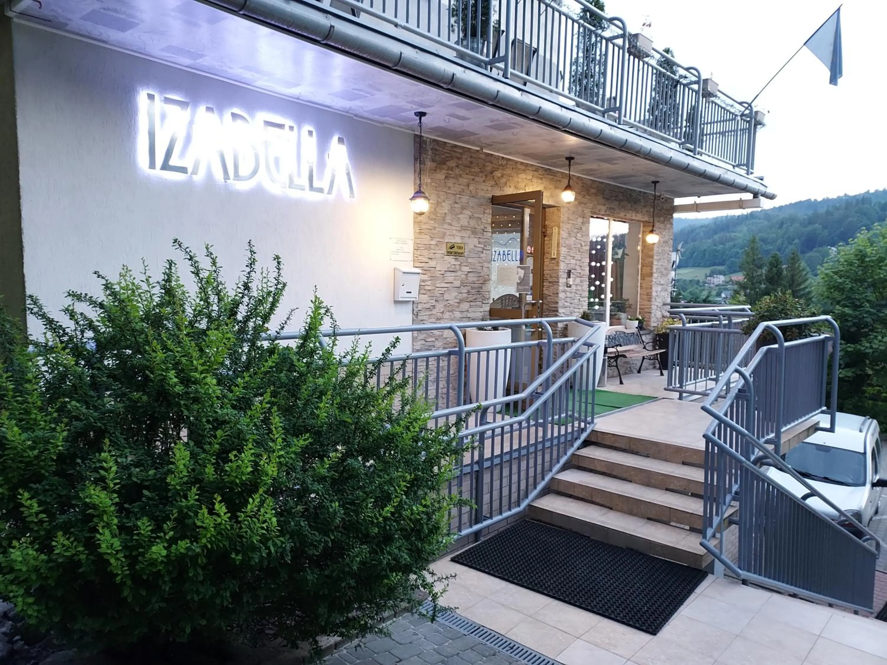 Facade/entrance in Rezydencja Izabella