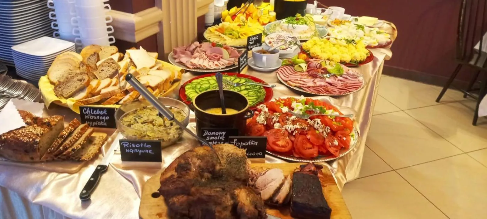 Breakfast in Rezydencja Izabella