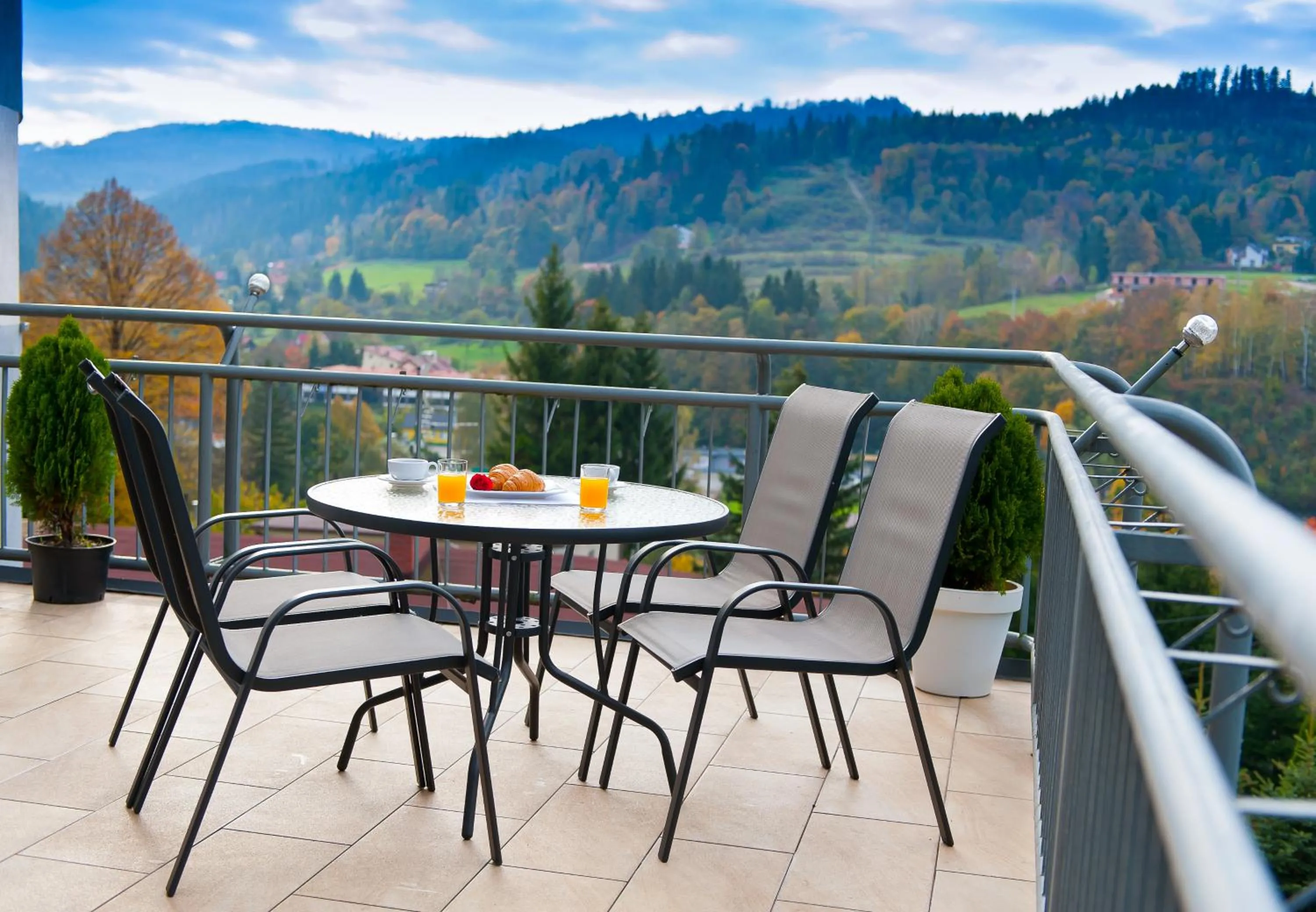 Balcony/Terrace in Rezydencja Izabella