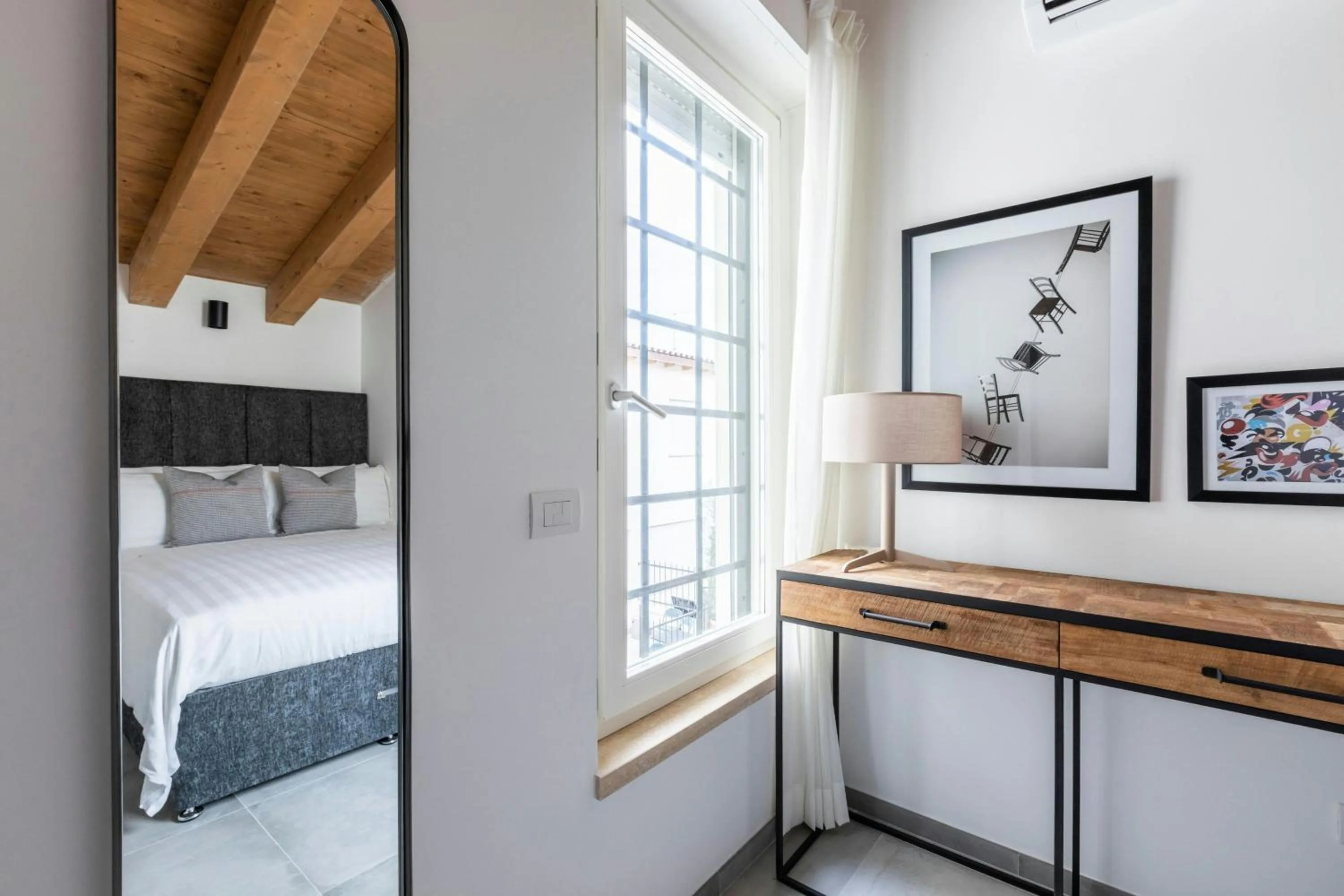 Bedroom, Bed in Sonder by Marriott Bonvoy San Lorenzo Apartments