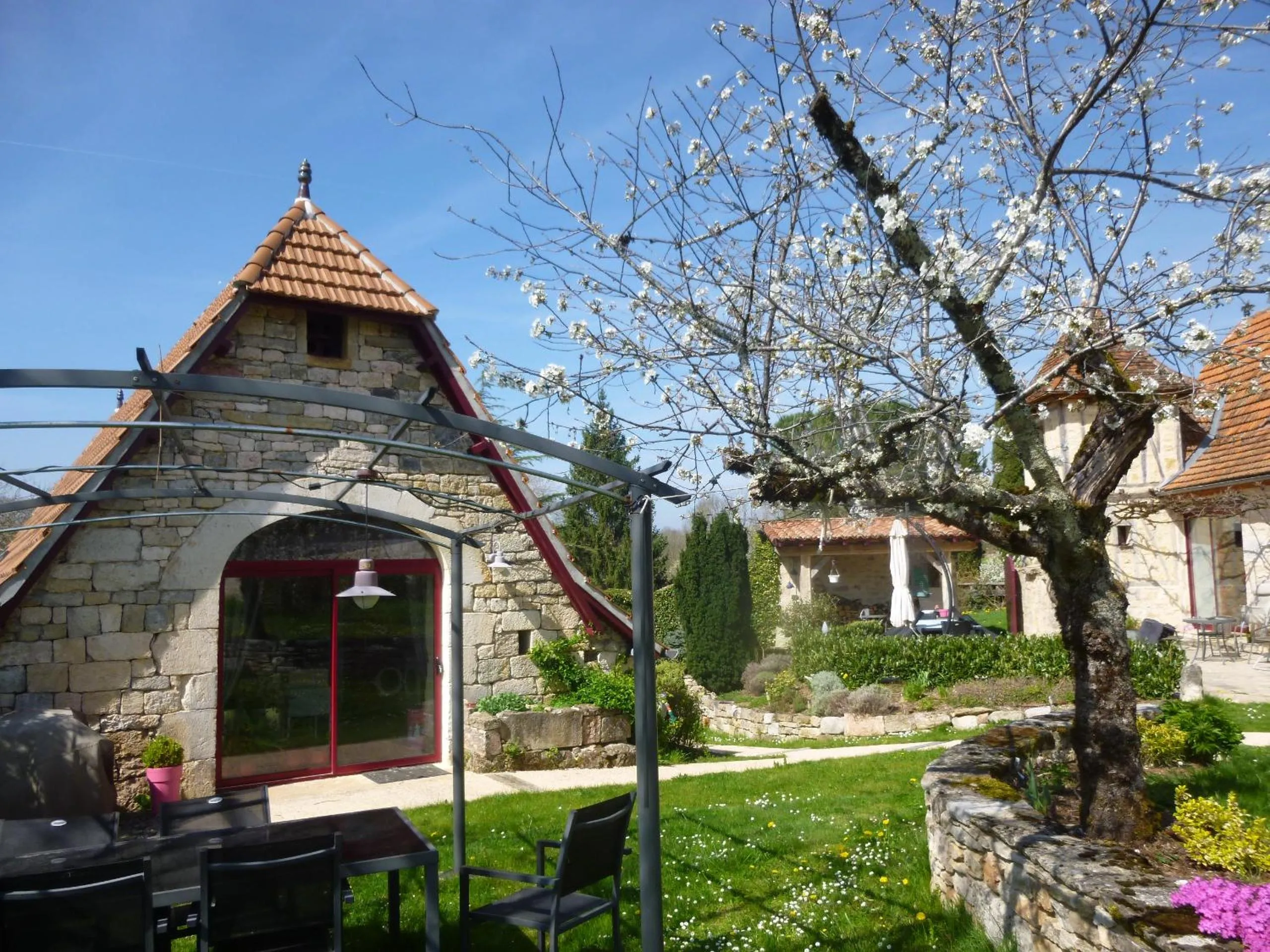 Patio in Au Mas de Gamet