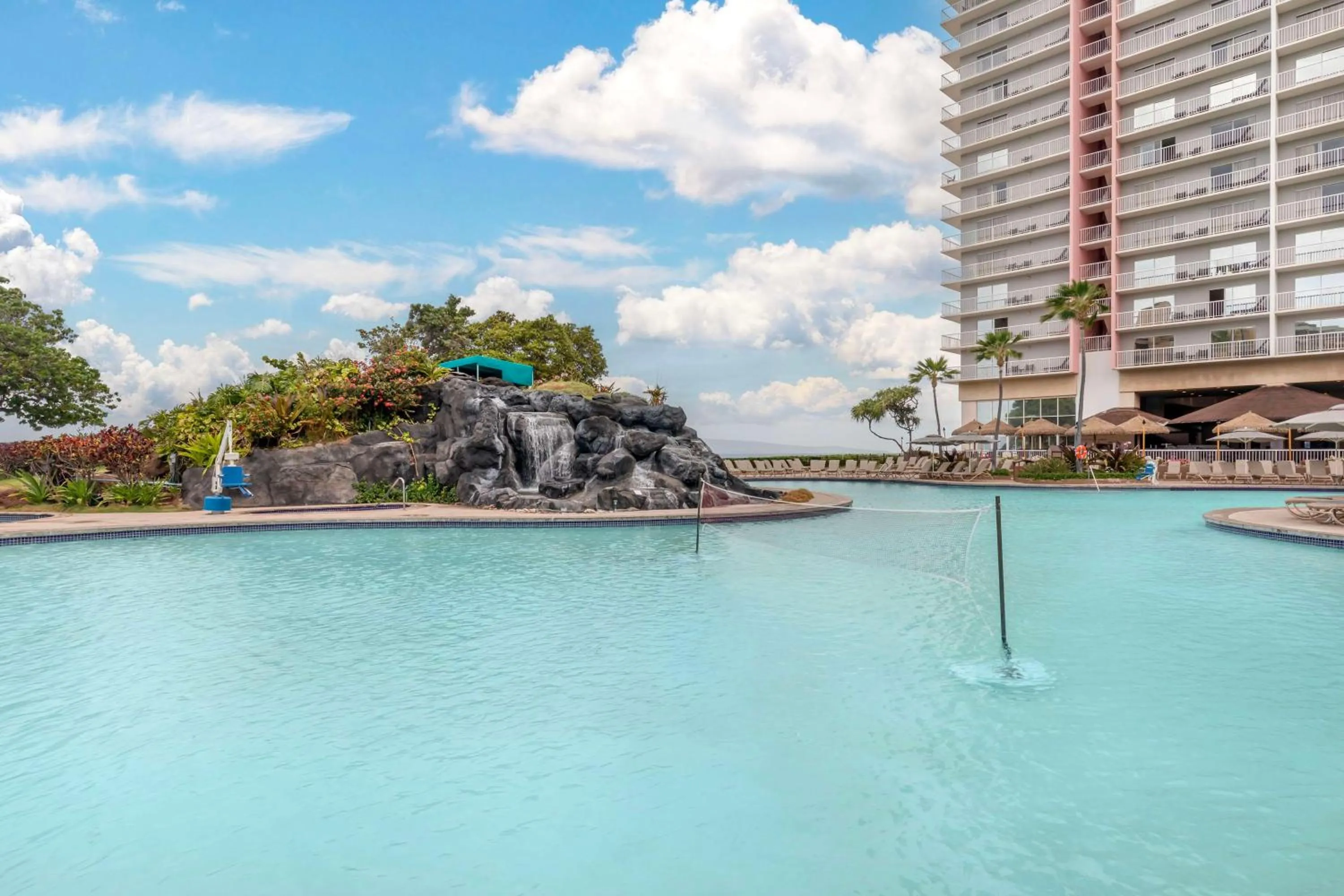 Pool view in Hilton Vacation Club Ka'anapali Beach Maui