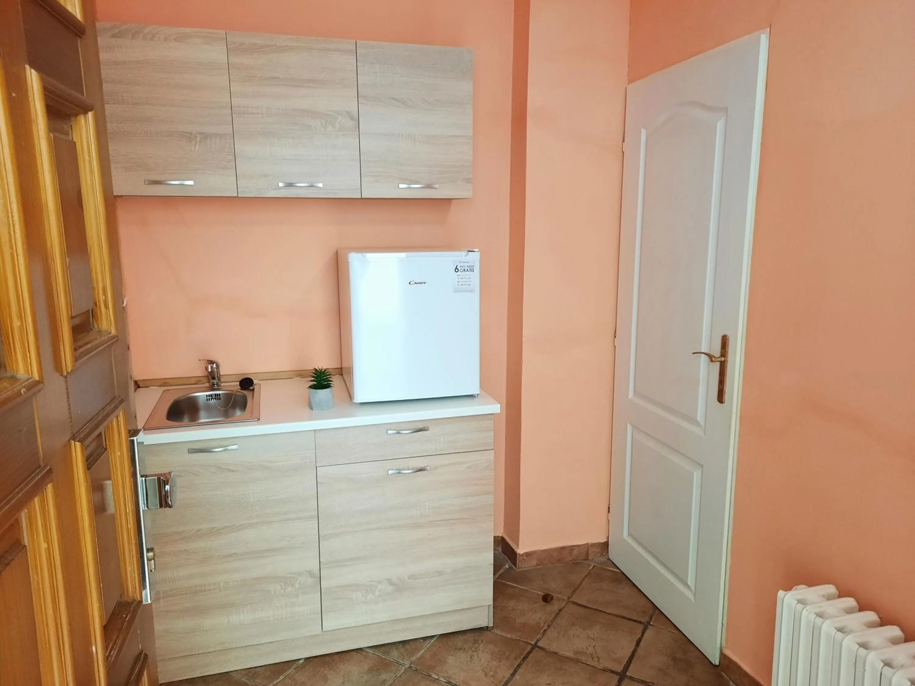 Kitchen or kitchenette in Pension City Center