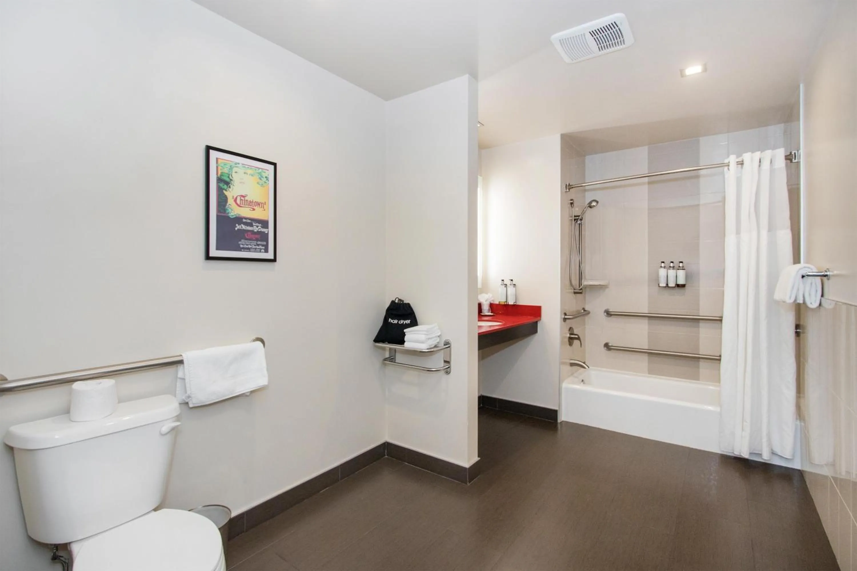 Bathroom in Aiden Los Angeles Downtown Dragon Gate Inn