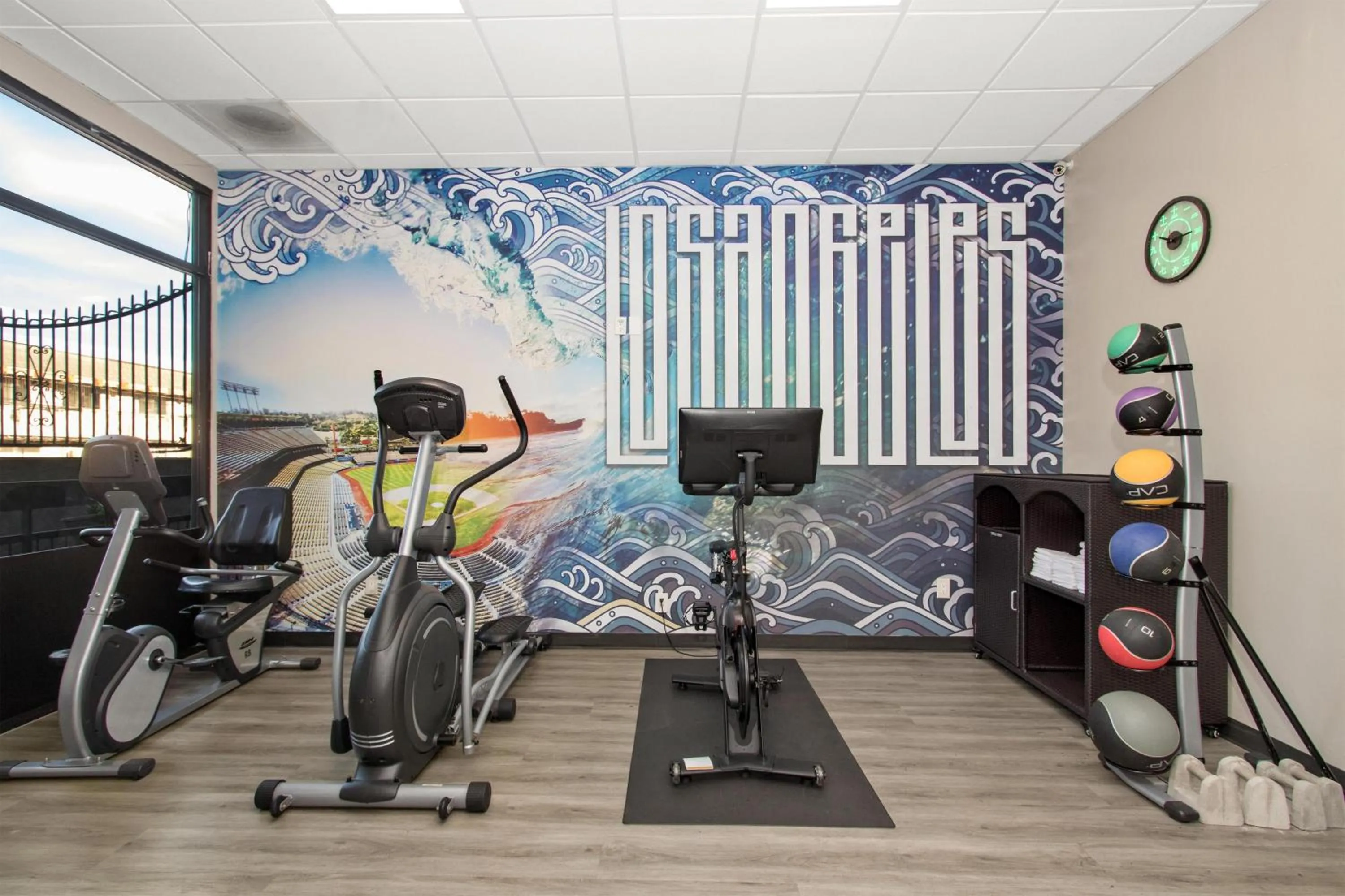 Fitness centre/facilities in Aiden Los Angeles Downtown Dragon Gate Inn