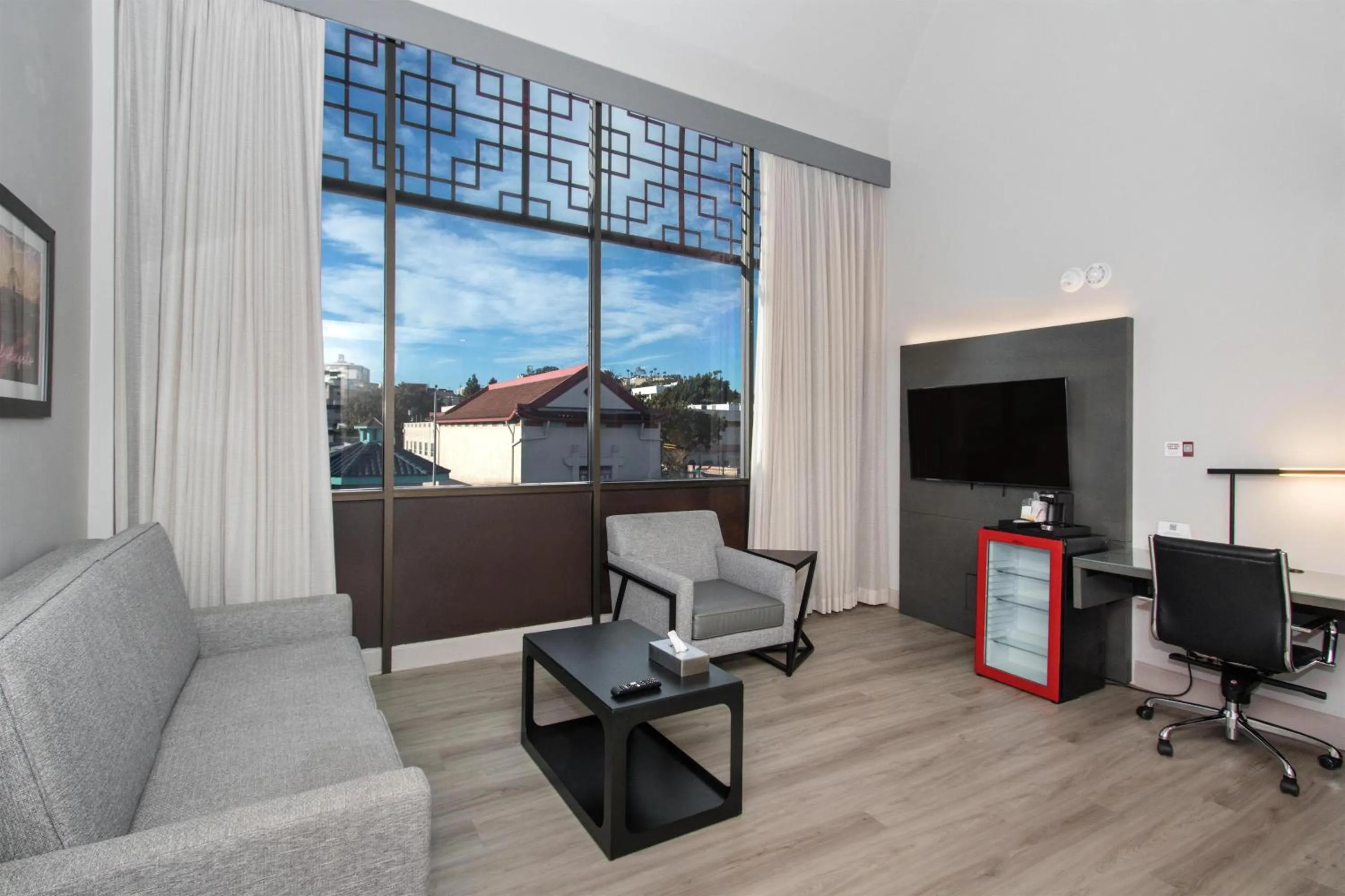 Bedroom in Aiden Los Angeles Downtown Dragon Gate Inn