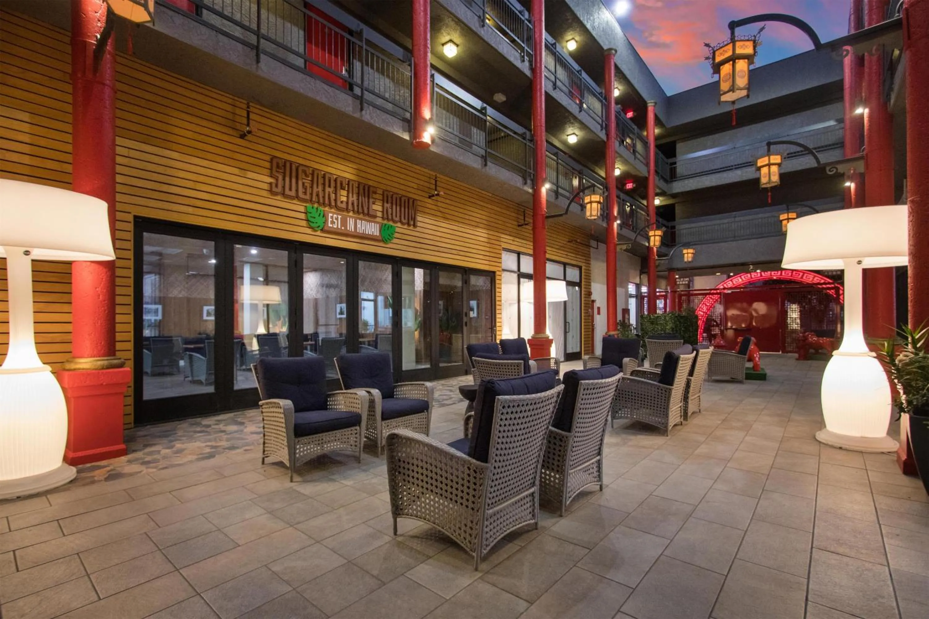 Property building in Aiden Los Angeles Downtown Dragon Gate Inn