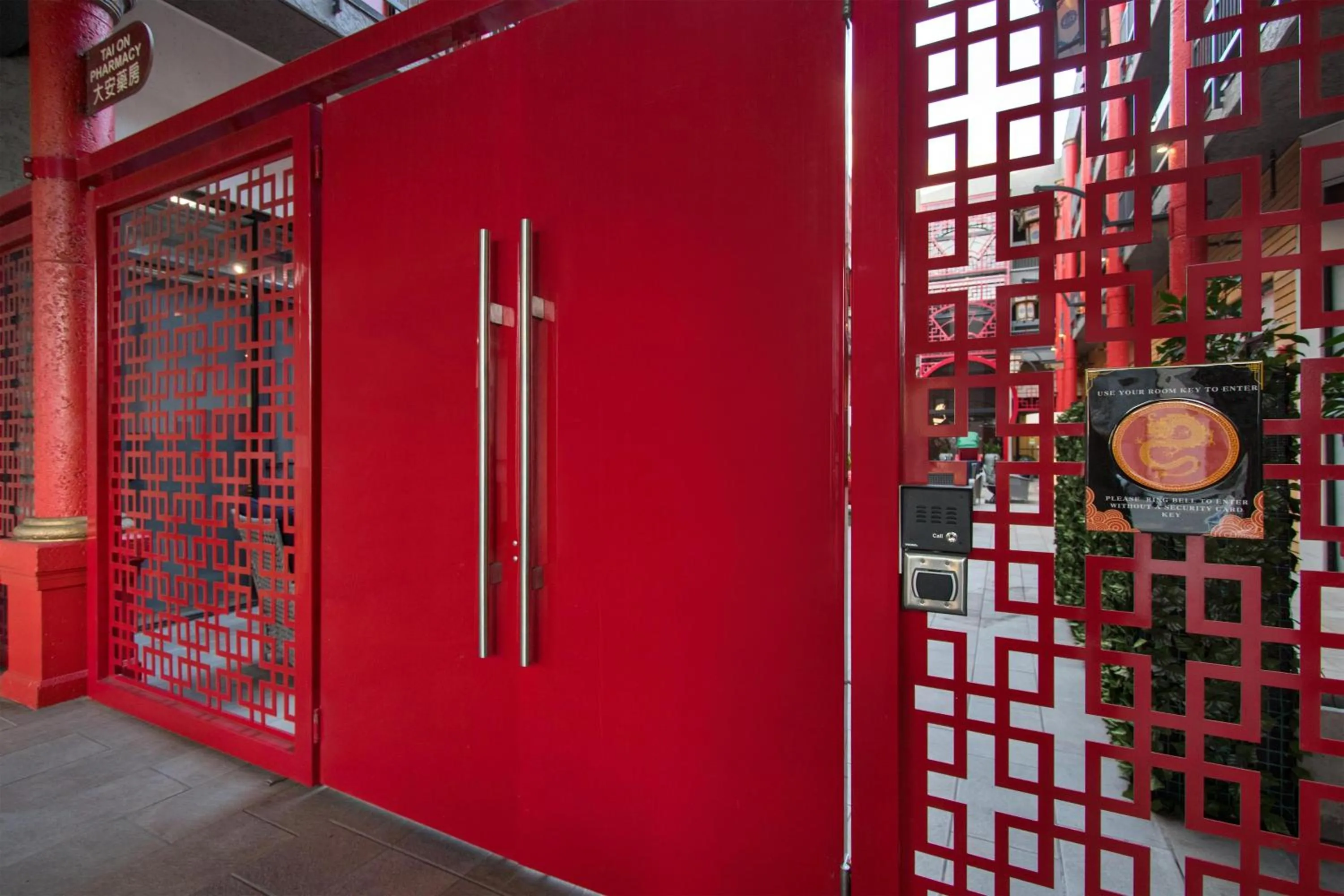 Property building in Aiden Los Angeles Downtown Dragon Gate Inn