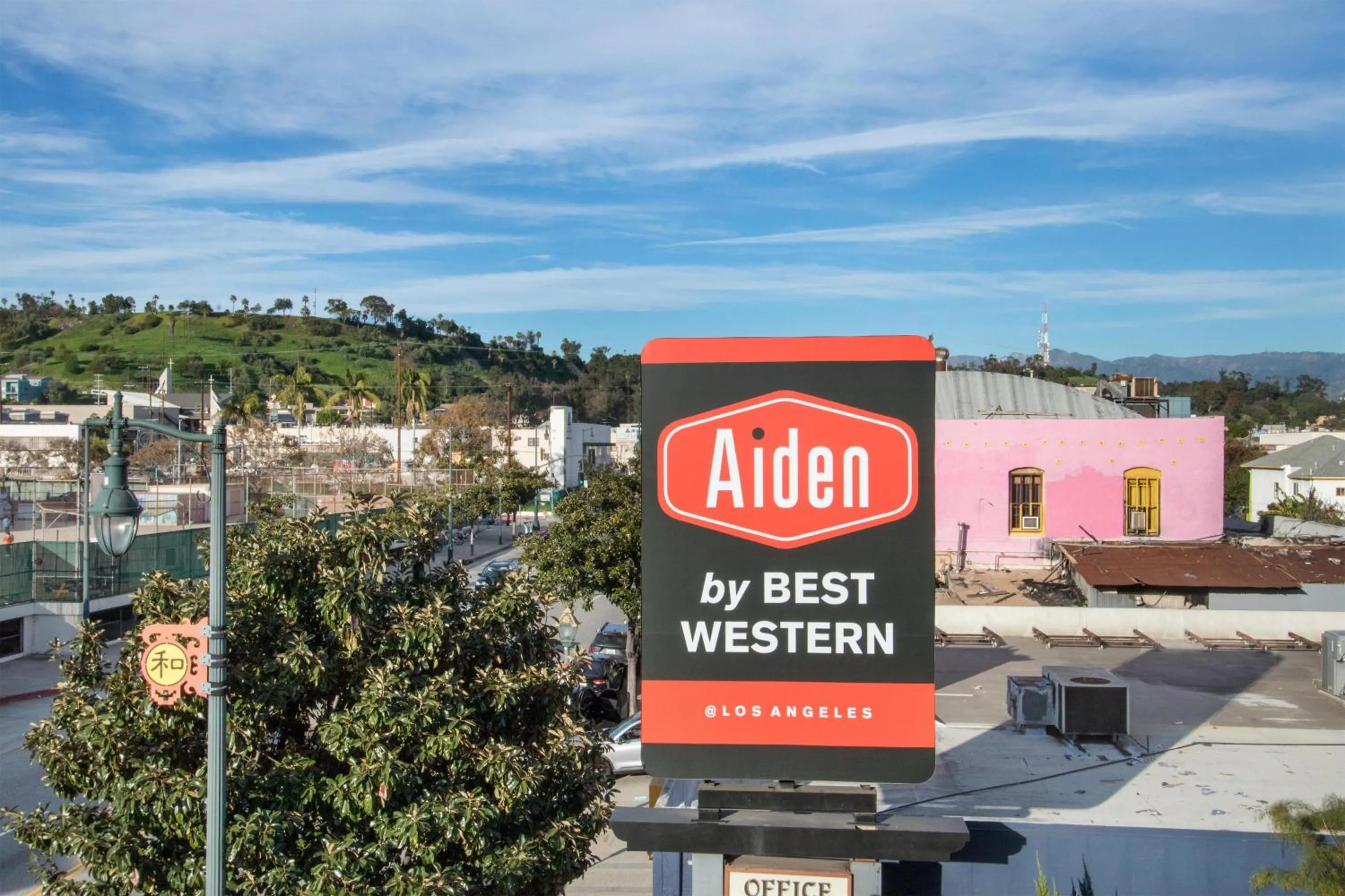 Property building in Aiden Los Angeles Downtown Dragon Gate Inn