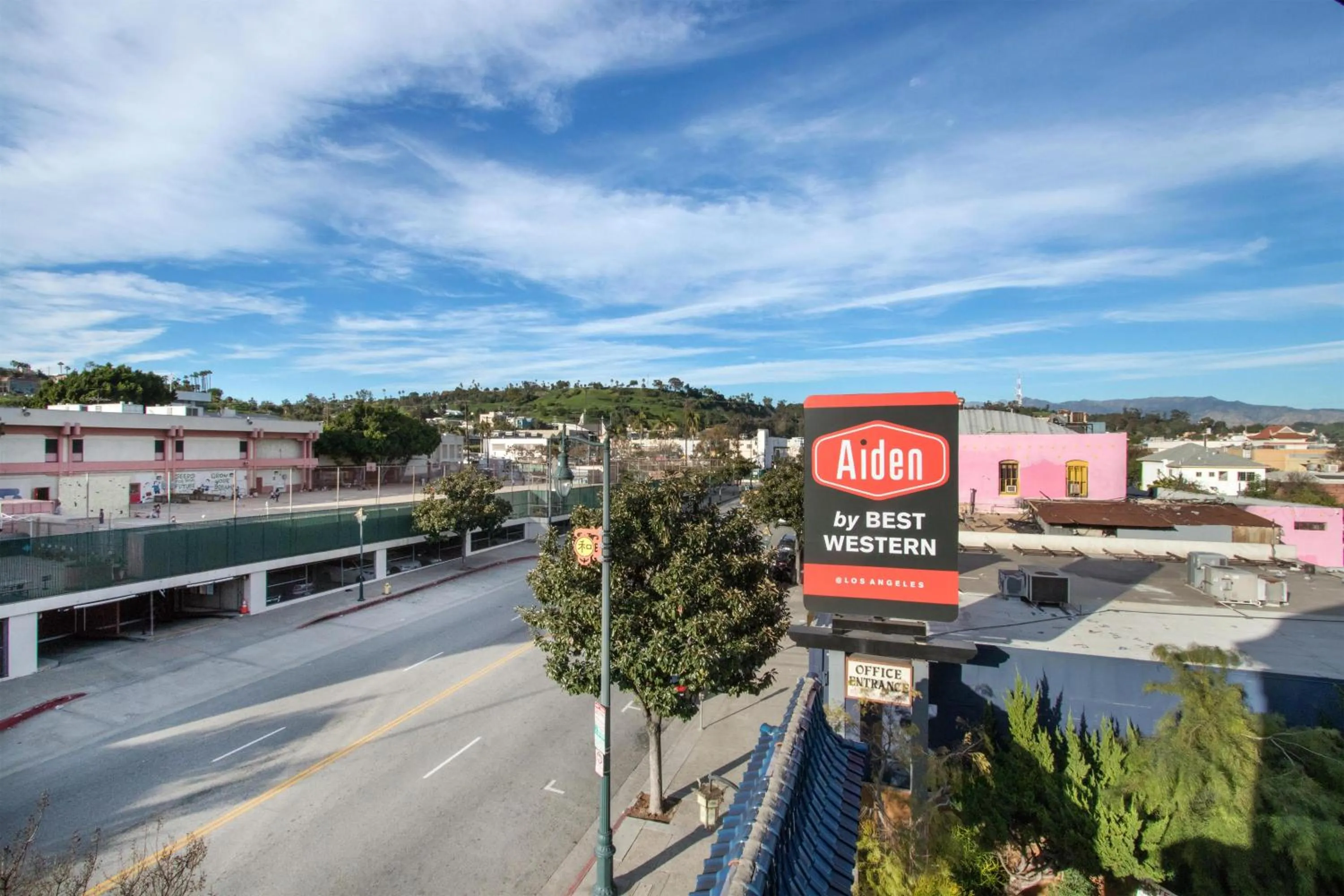 Property building in Aiden Los Angeles Downtown Dragon Gate Inn