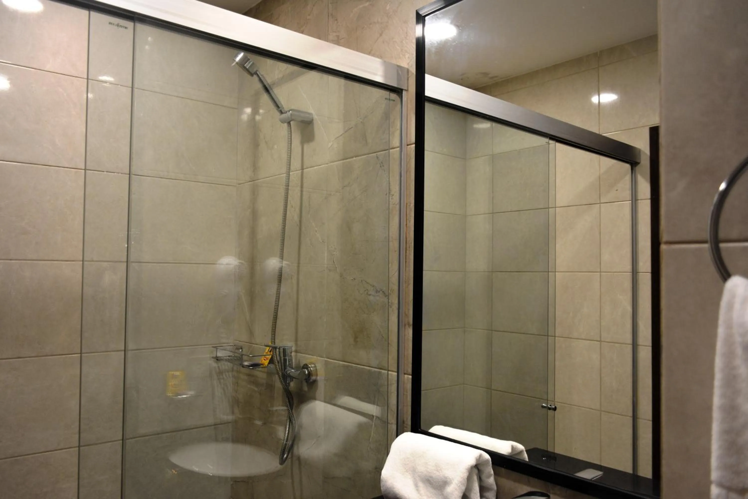 Bathroom in Premium Suites Deluxe Aparthotel Equipetrol