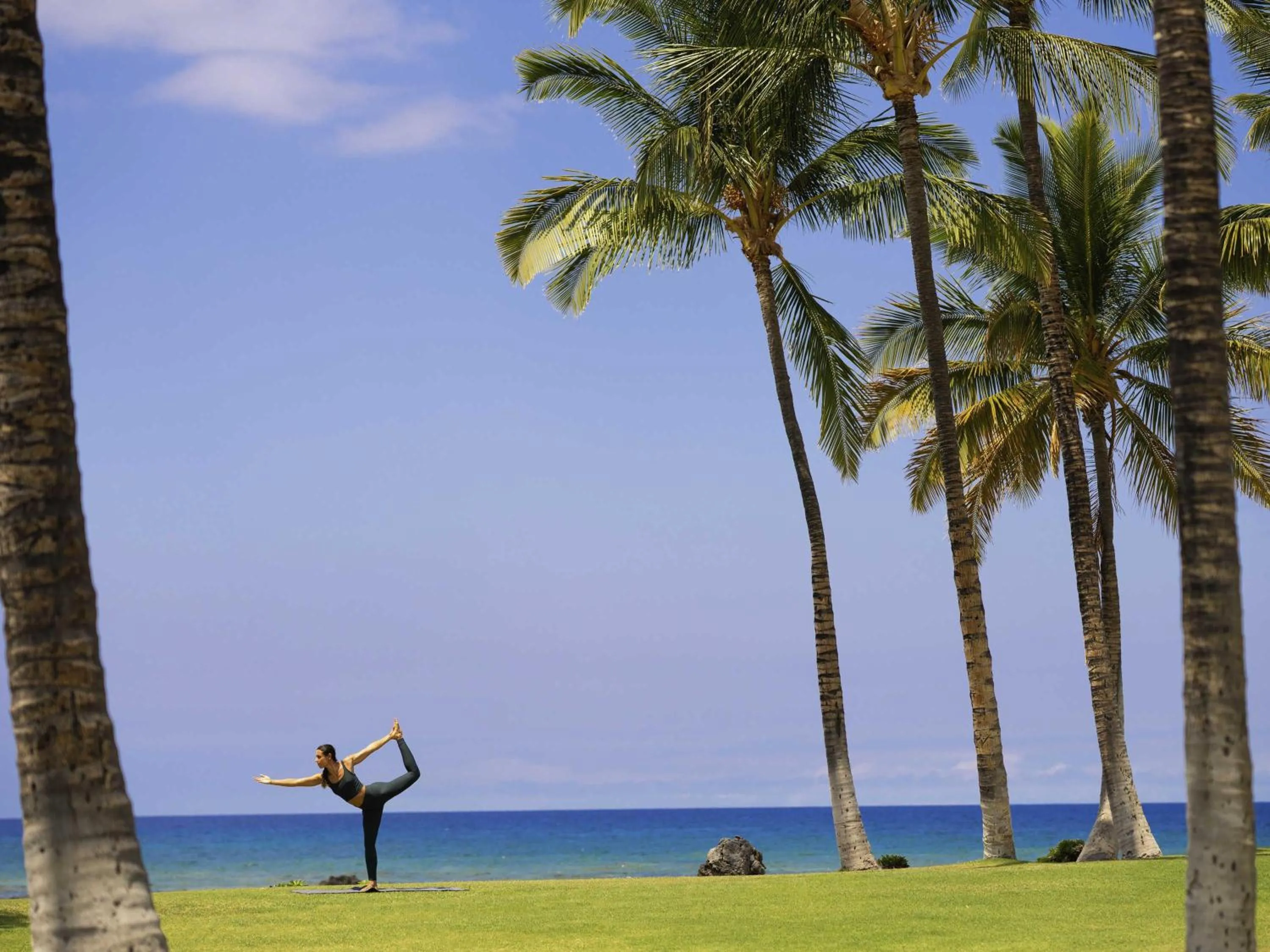 Fitness centre/facilities in Fairmont Orchid