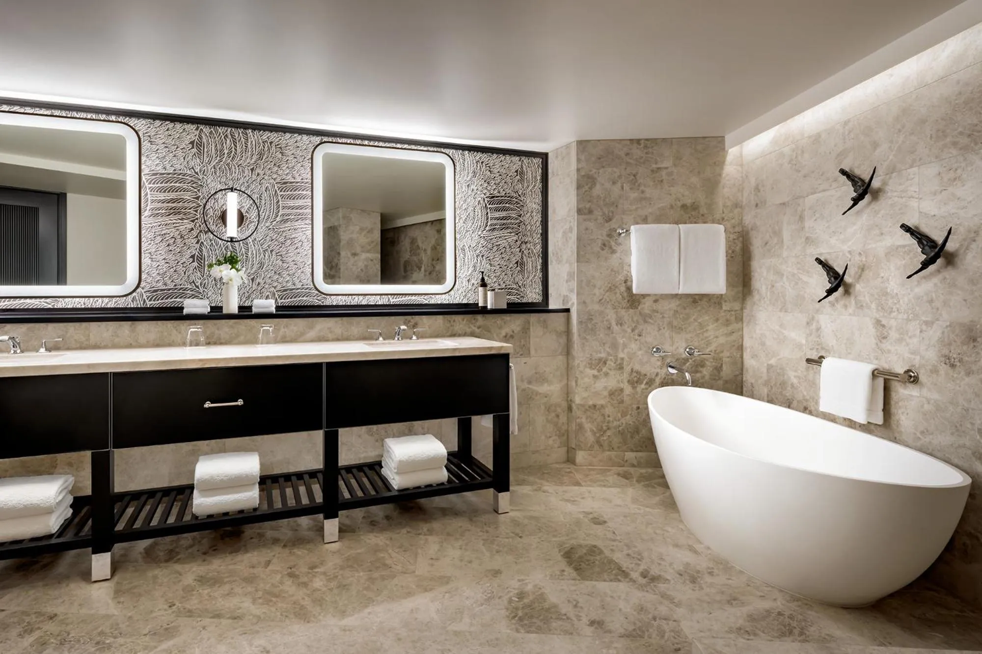 Bathroom in Fairmont Kea Lani, Maui