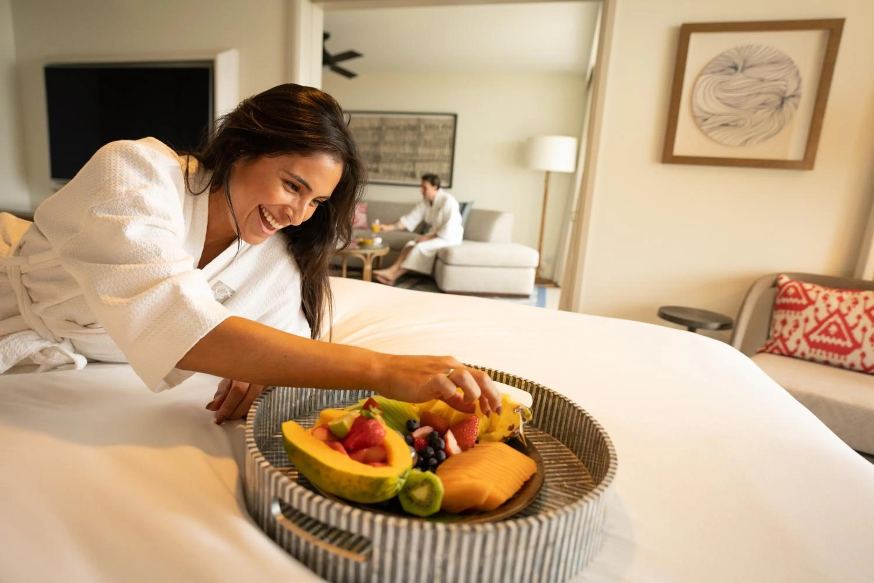 Bedroom in Fairmont Kea Lani, Maui