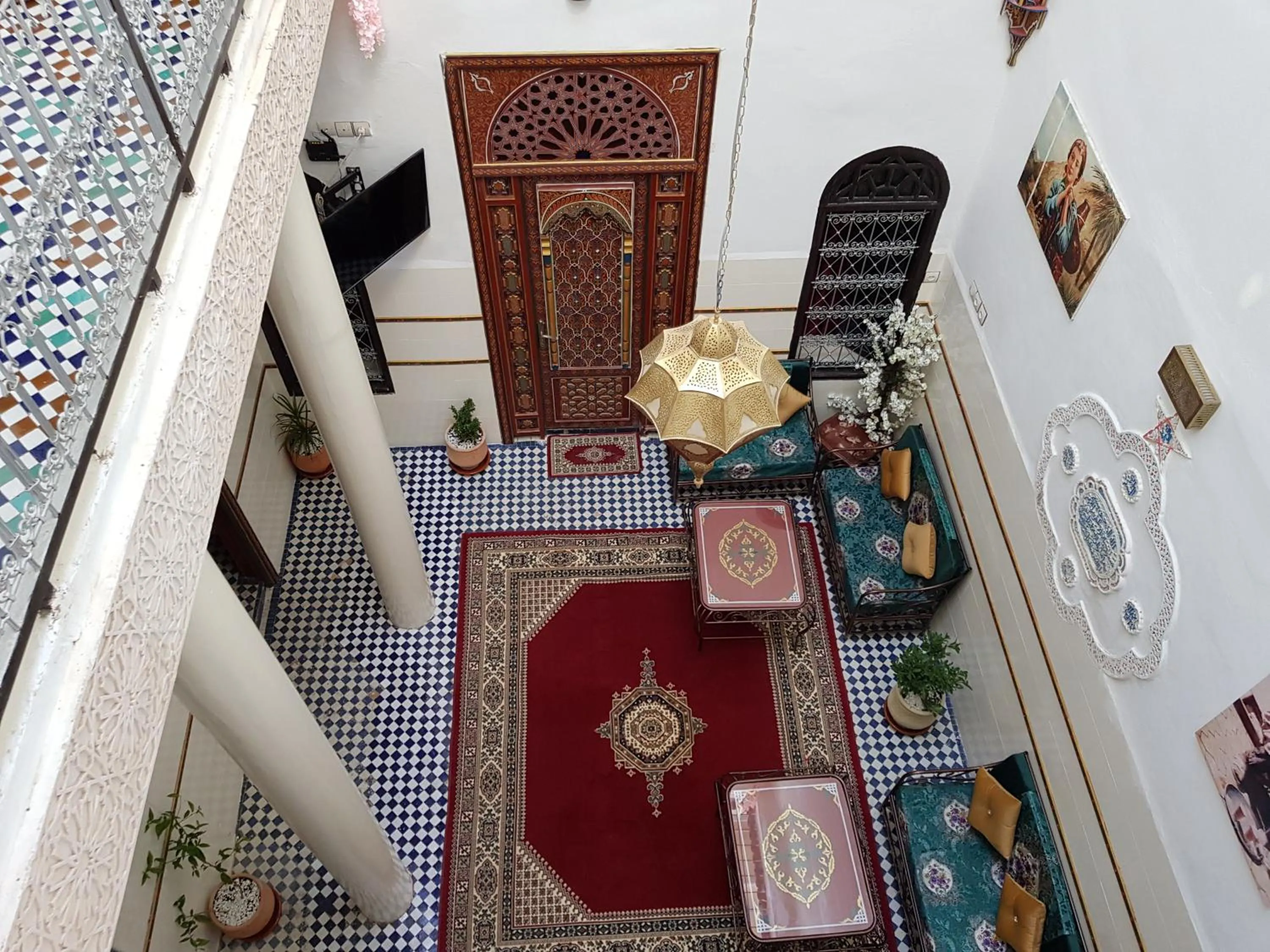 Communal lounge/ TV room in Dar Atlantic