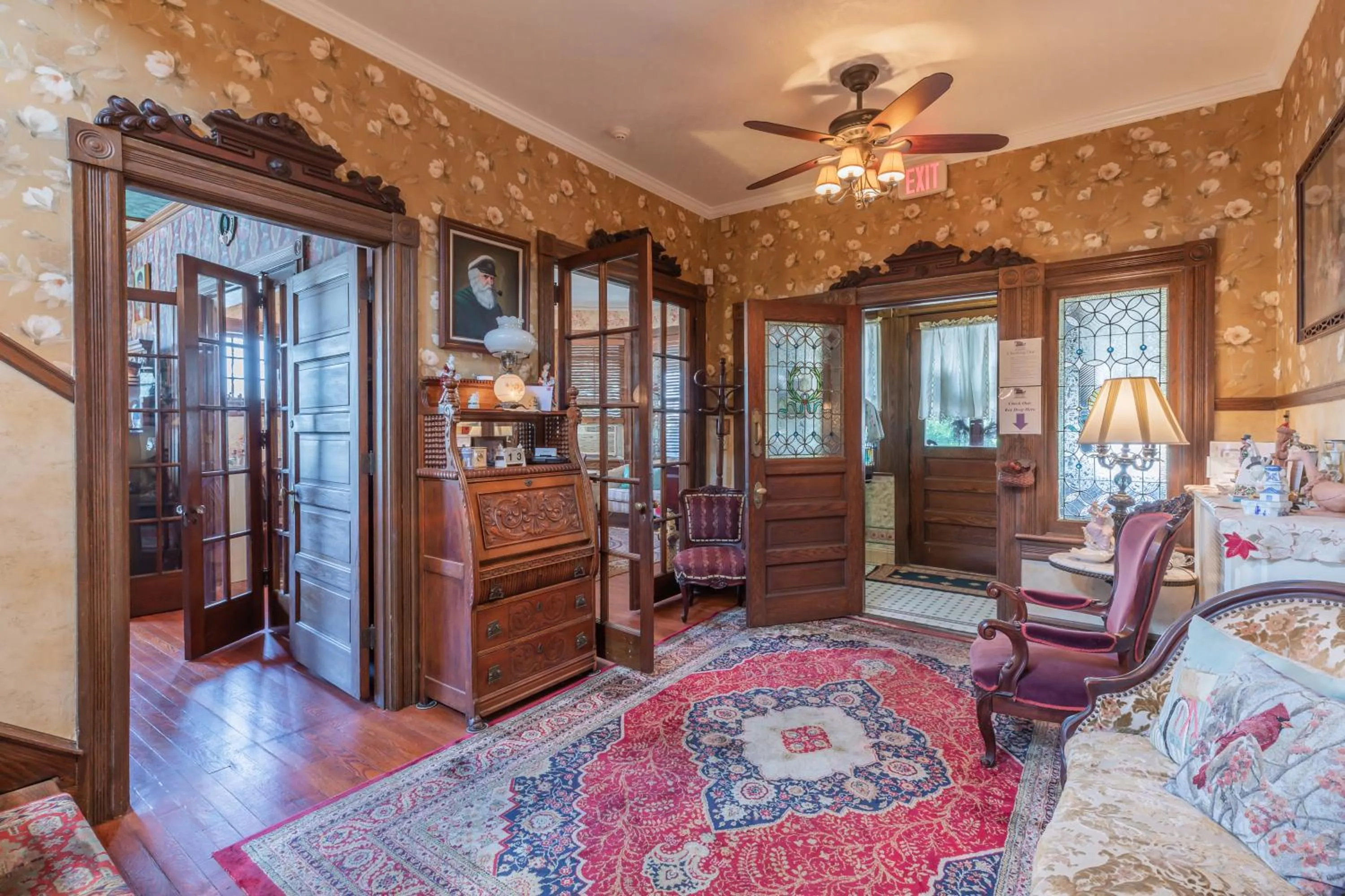 Lobby or reception in Captain Mey's Inn